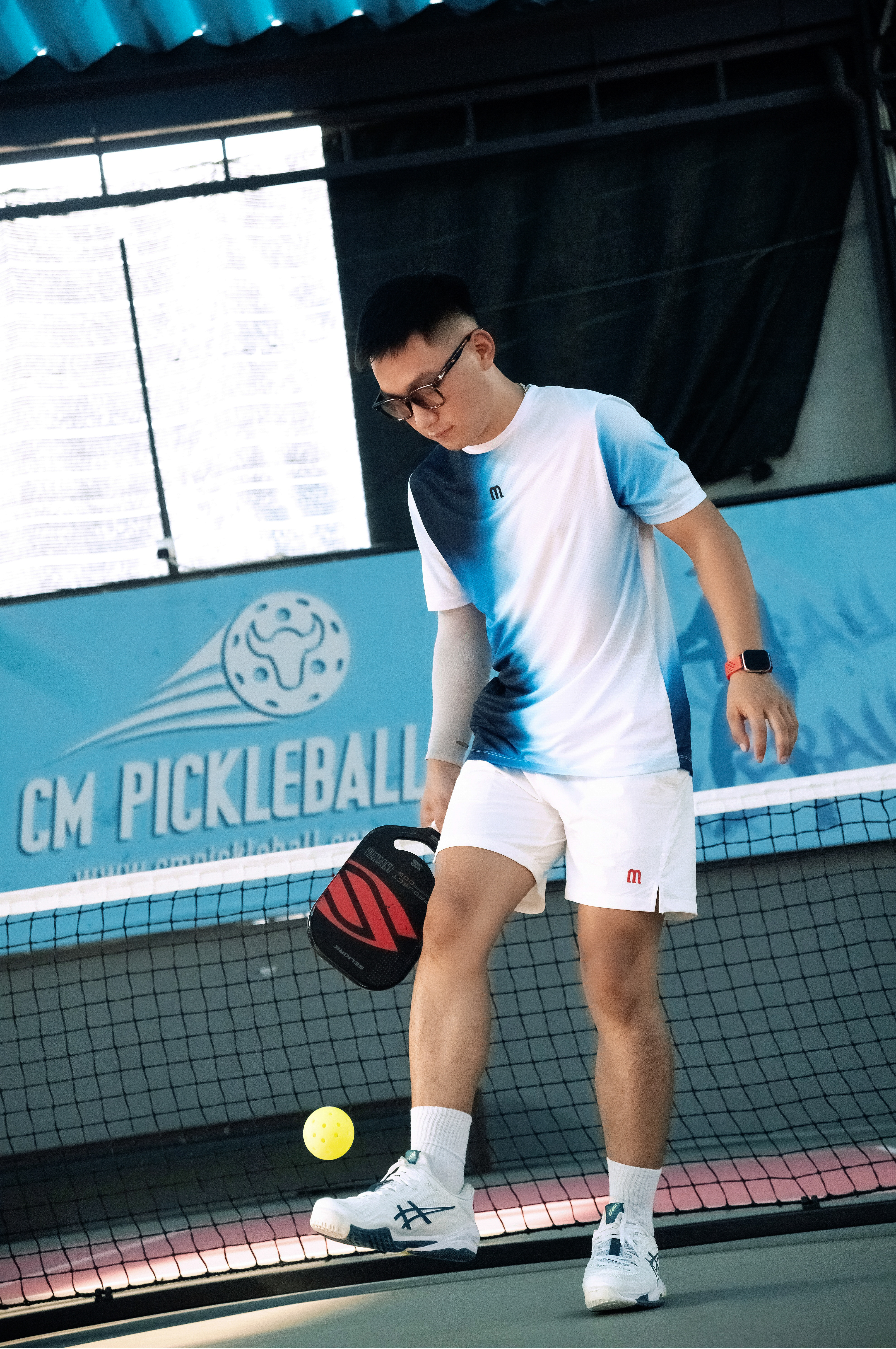 Áo thun thể thao nam chơi Pickleball/Tennis Drifly Manesti_thumbnail_16