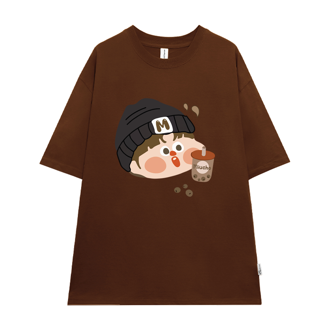 Áo thun couple cặp đôi dễ thương form rộng local brand ATD943 Miucho tay ngắn cổ tròn in mix_thumbnail_18