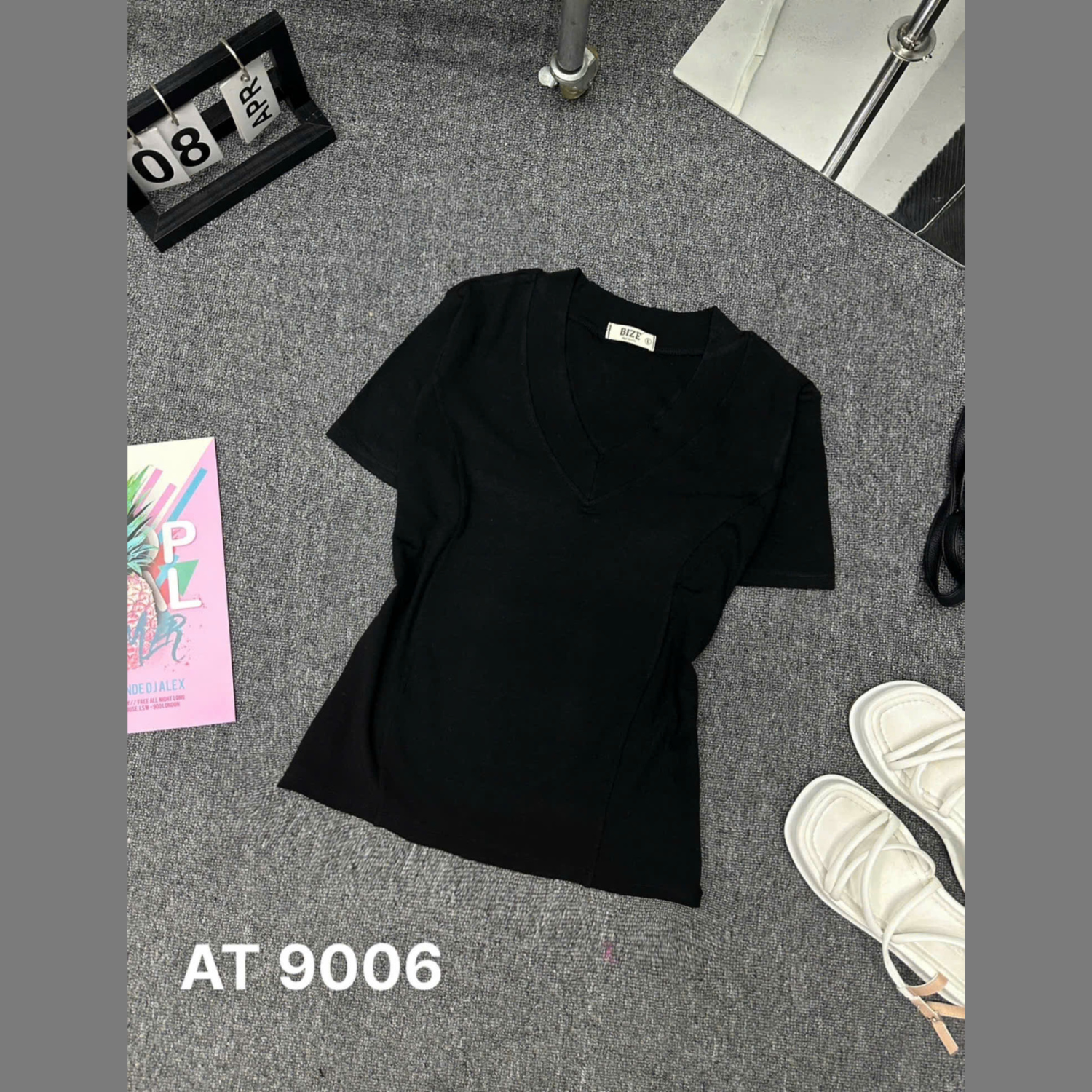 Áo thun cổ tim 4p bigsize AT9006 dành cho nàng béo mập từ 55-90kg_thumbnail_6