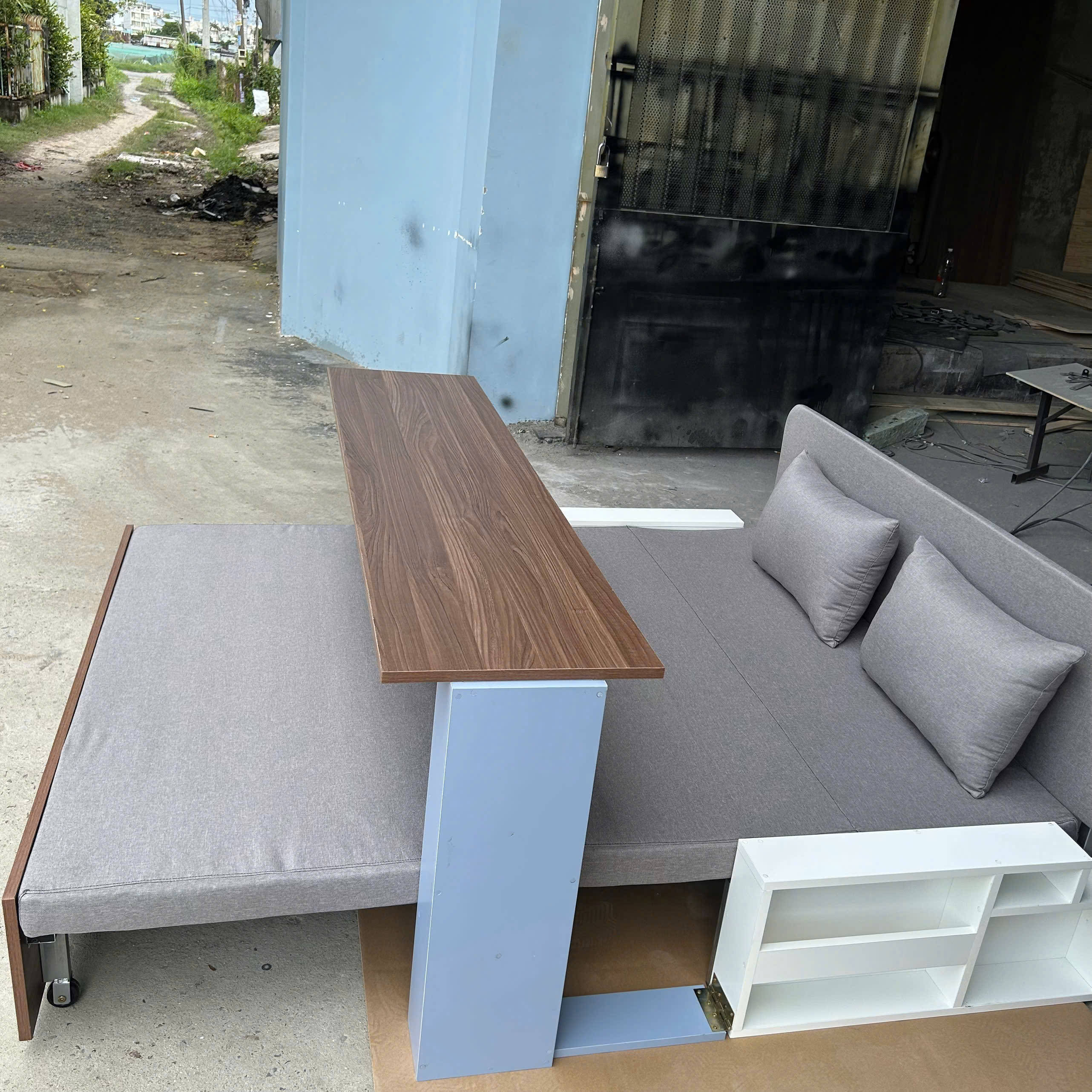 Sofa giường 4 trong 1 SmartFurni SMF28 - Tích hợp bàn làm việc + bàn ăn_thumbnail_6