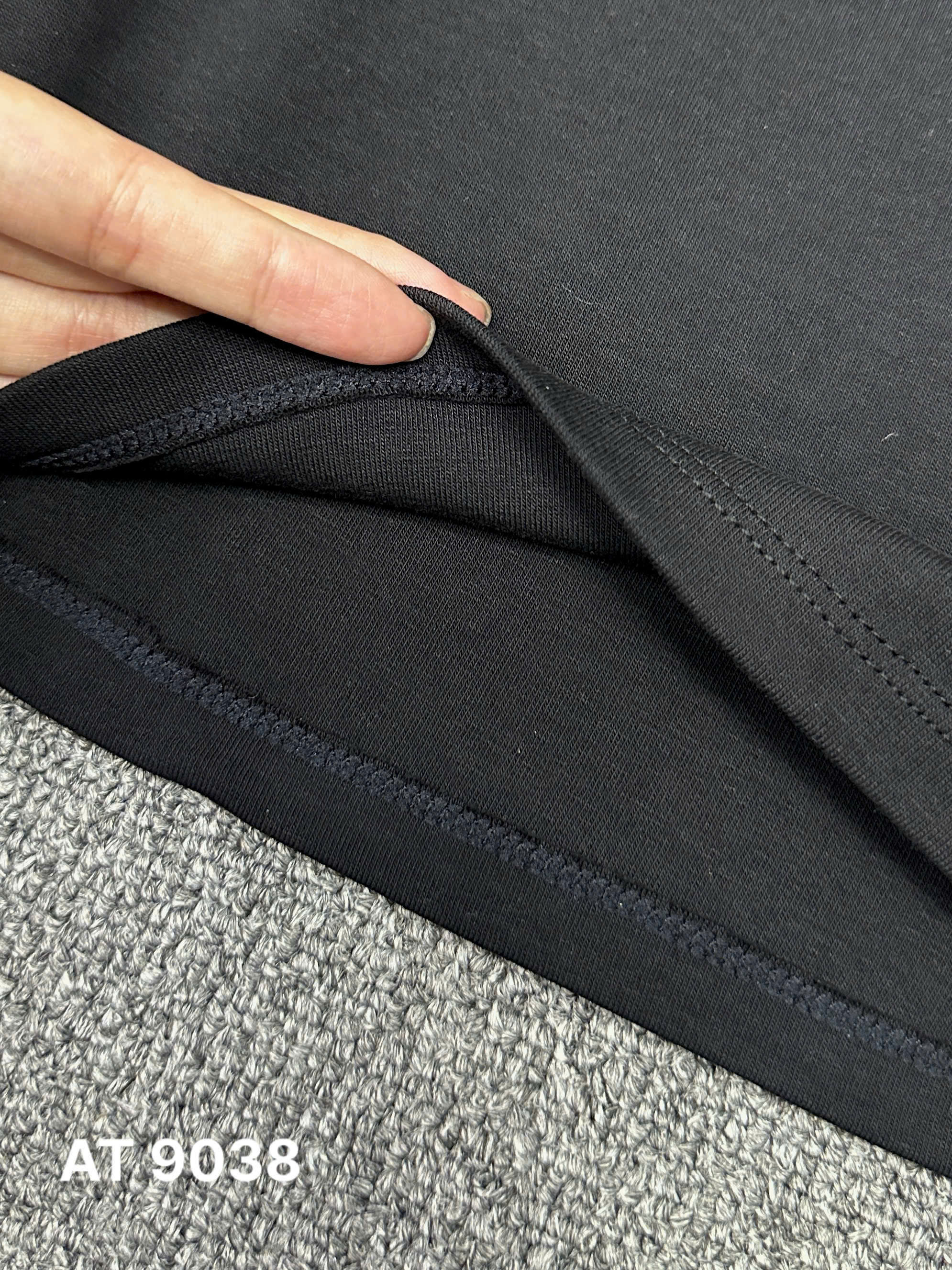 Áo thun kiểu cổ phối sơ mi bigsize AT9038 dành cho nàng mũm mĩm từ 55-90kg_thumbnail_4