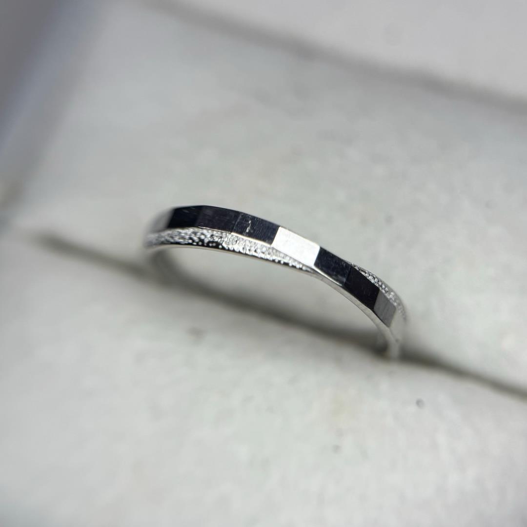 nhẫn cặp bạc si bạch kim dát cạnh vuông viền dải bạc mịn freesize _thumbnail_2