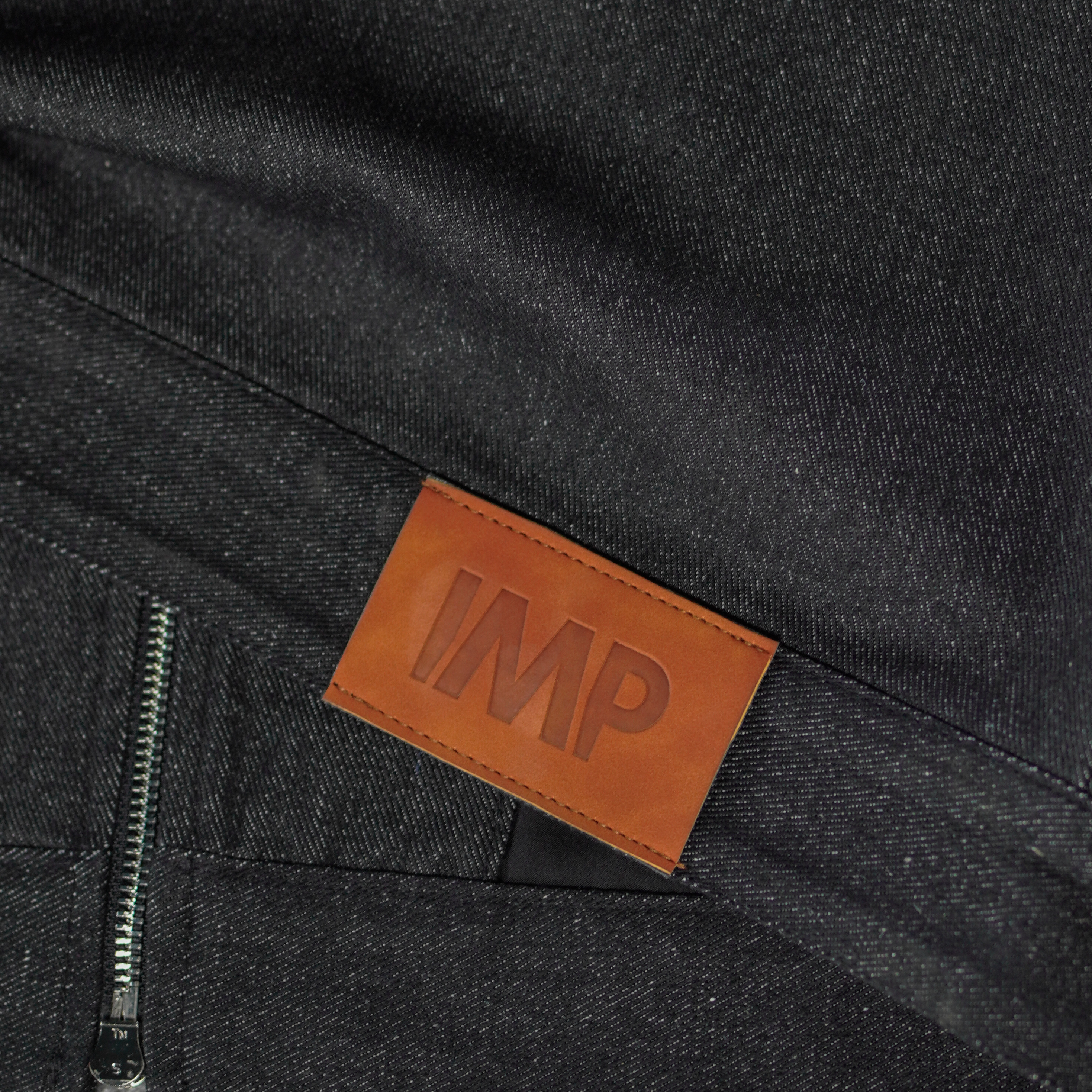 IMP - 006 Jacket - Áo khoác Denim Zip Jacket khóa 2 chiều phong cách trẻ trung, thanh lịch Imperfect_thumbnail_2