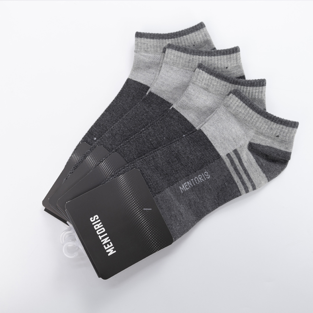 Tất nam cổ ngắn Mentoris Cotton RSP01_thumbnail_2