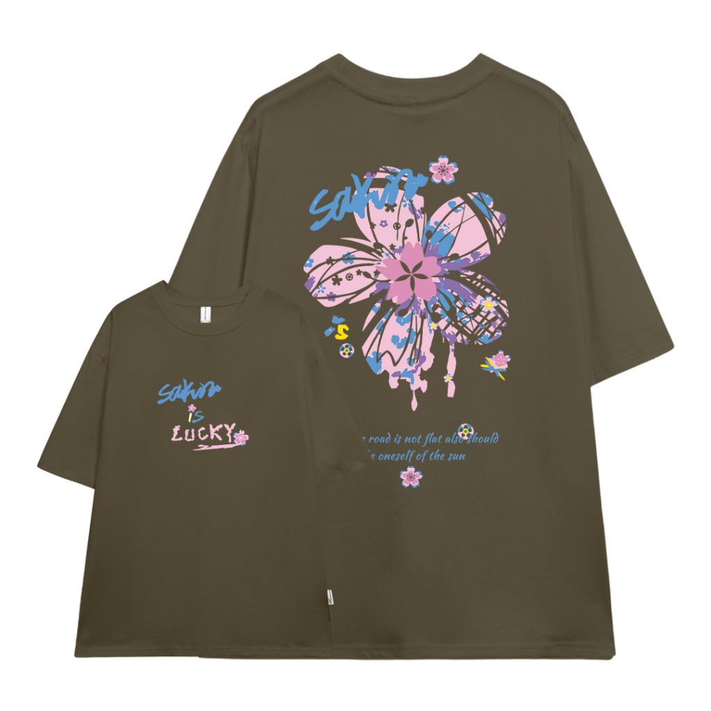 Áo thun unisex local brand form rộng ATD792 Miucho cotton cổ tròn in graphic_thumbnail_12