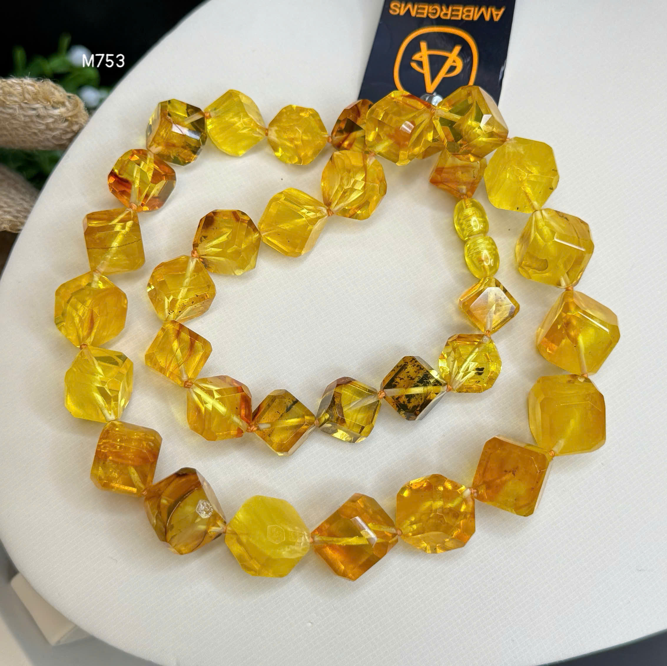 Vòng Cổ Khảm Trai Ánh Cam - M753_thumbnail_3