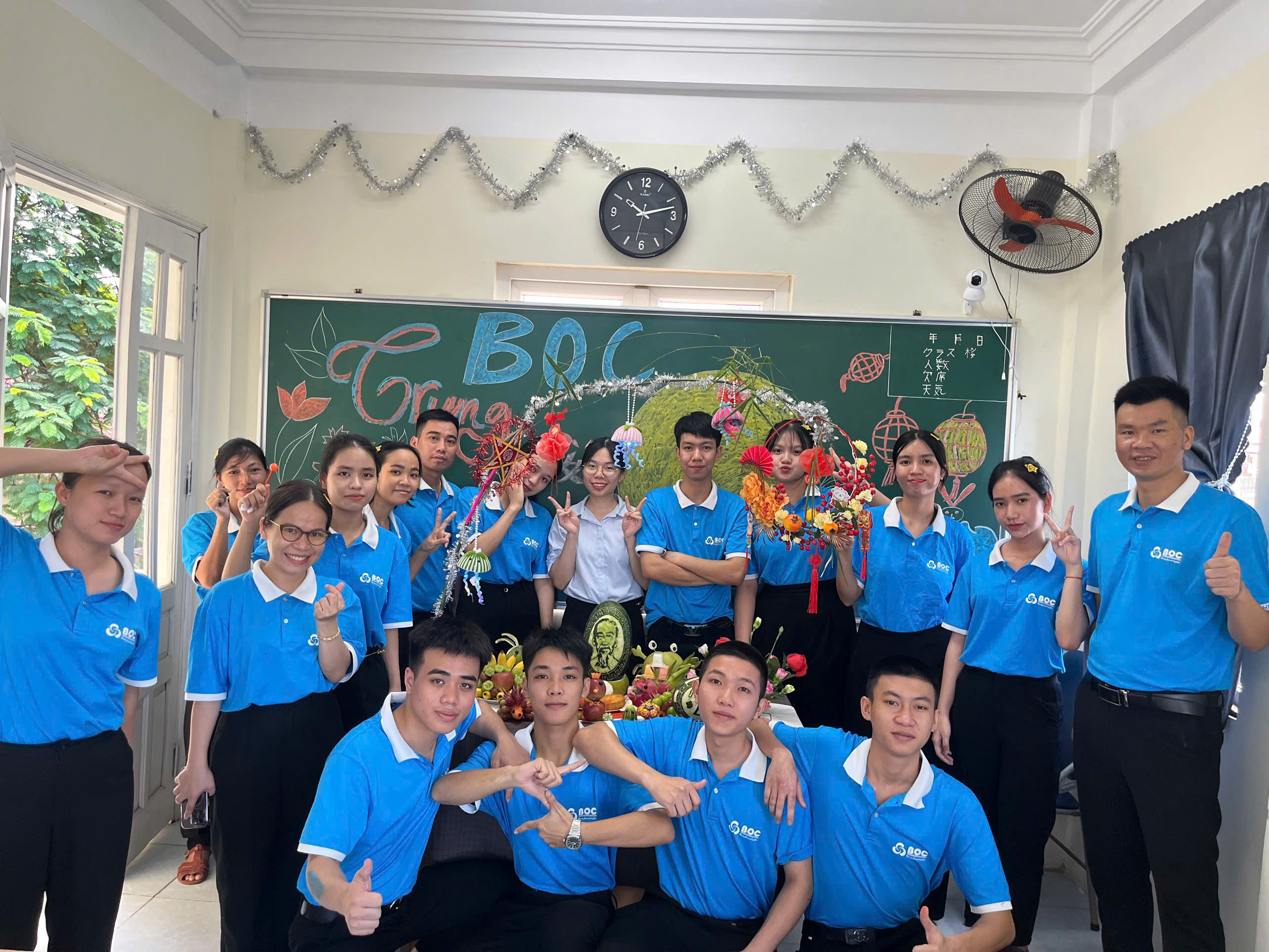 LỄ TRUNG THU ẤM ÁP TẠI TRƯỜNG TIẾNG NHẬT BOC