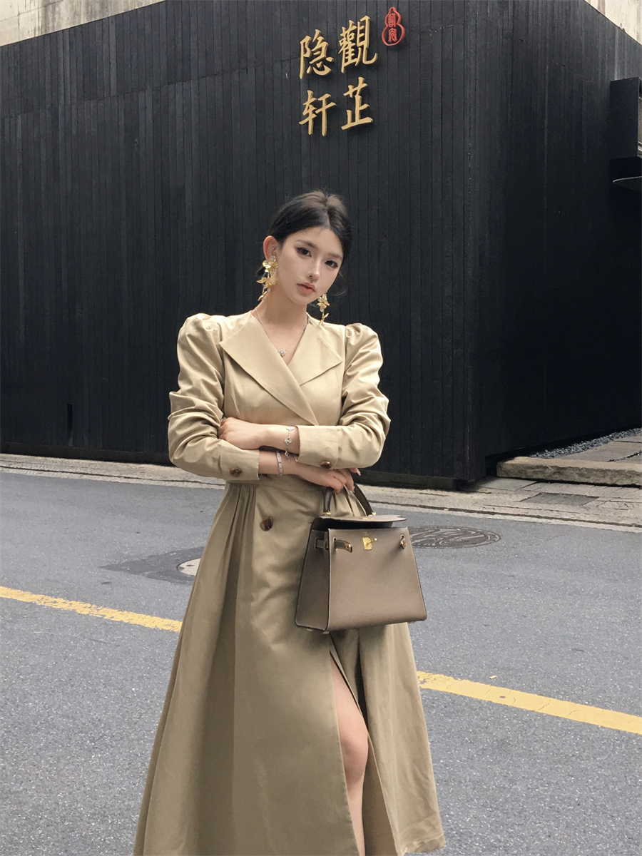 Trench Dress Dáng Dài Thanh Lịch_thumbnail_5