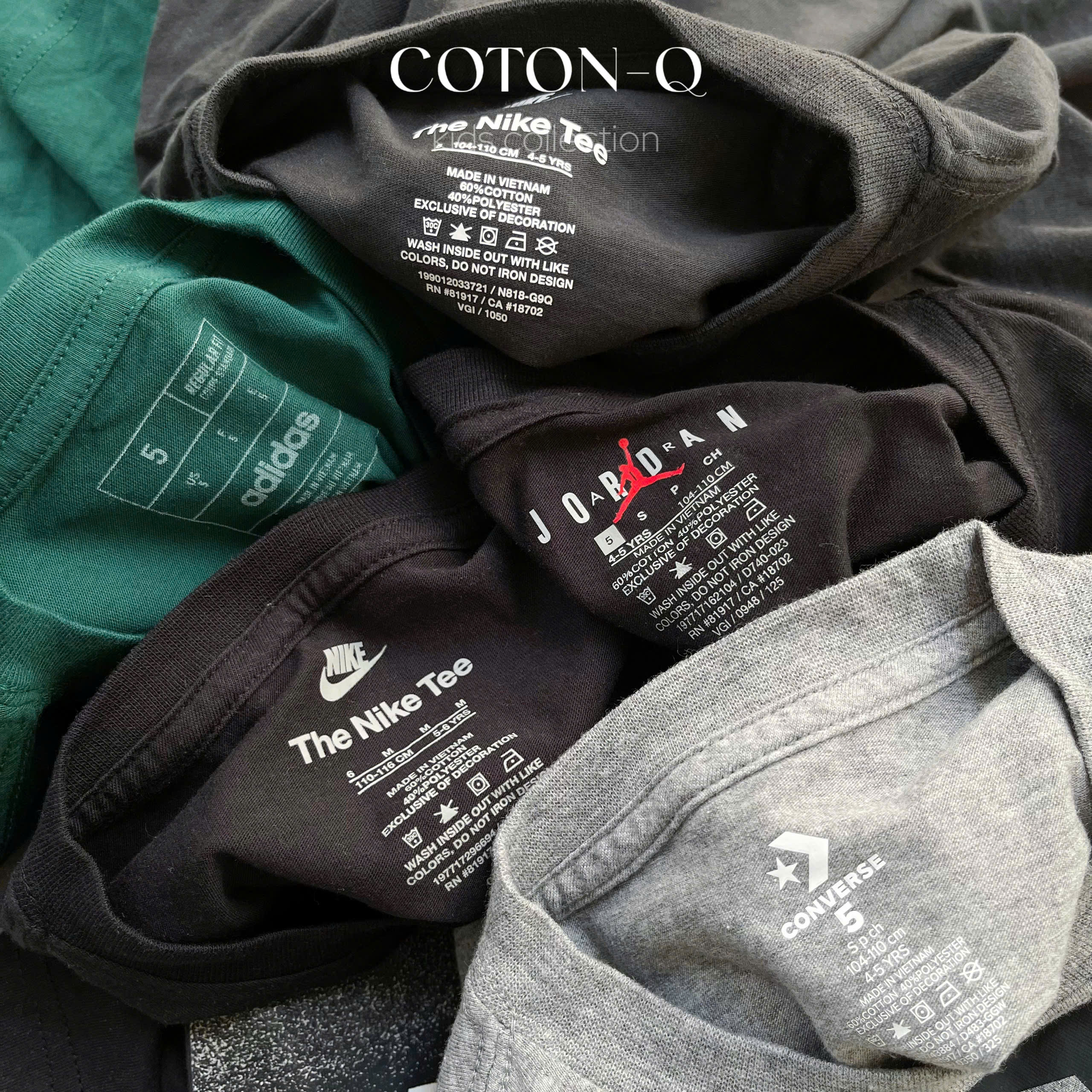 Set 3 áo thun bé trai xịn ( NGẪU NHIÊN - TRỘN HIỆU ) - vài set cuối 2 màu khác hình_thumbnail_12