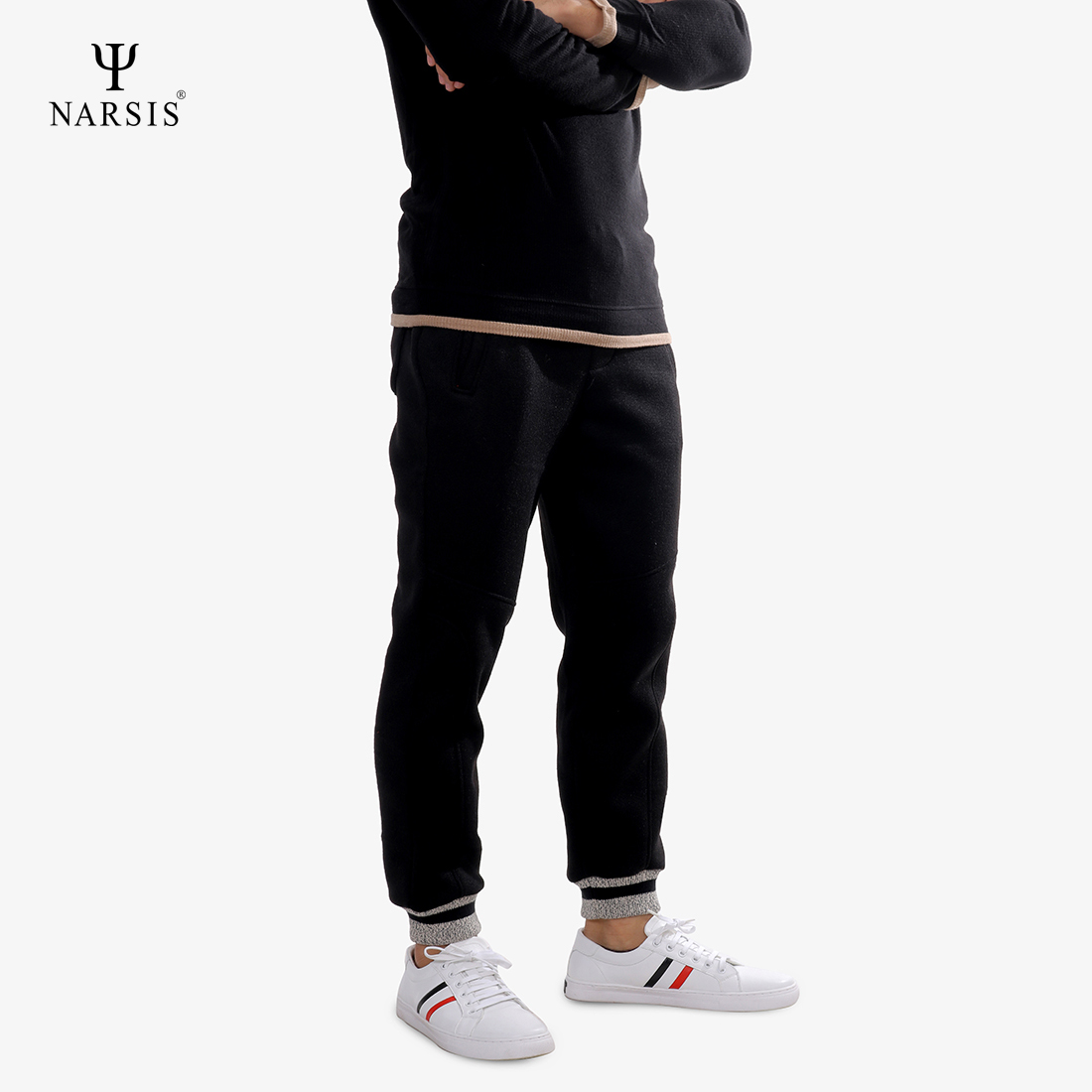 QUẦN NAM NARSIS G8031 NARSIS VẢI LEN COTTON ẤM ÁP, THOÁNG MÁT, GIỮ ẤM TỐT, MỀM MẠI