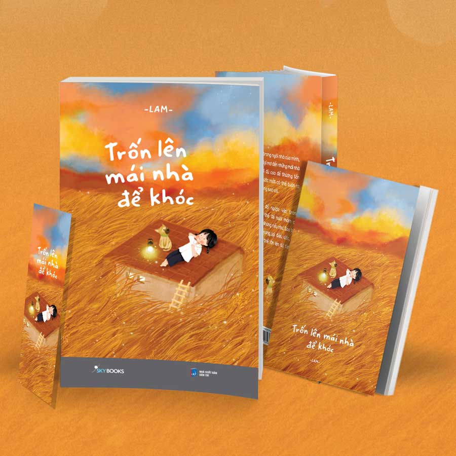 Review sách “Trốn lên mái nhà để khóc”