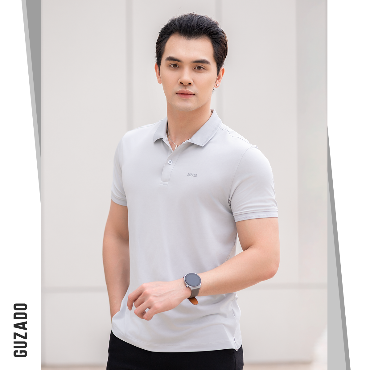 Áo Polo Nam Guzado Chất Vải Coolmax (6 Màu) GPS203_thumbnail_31