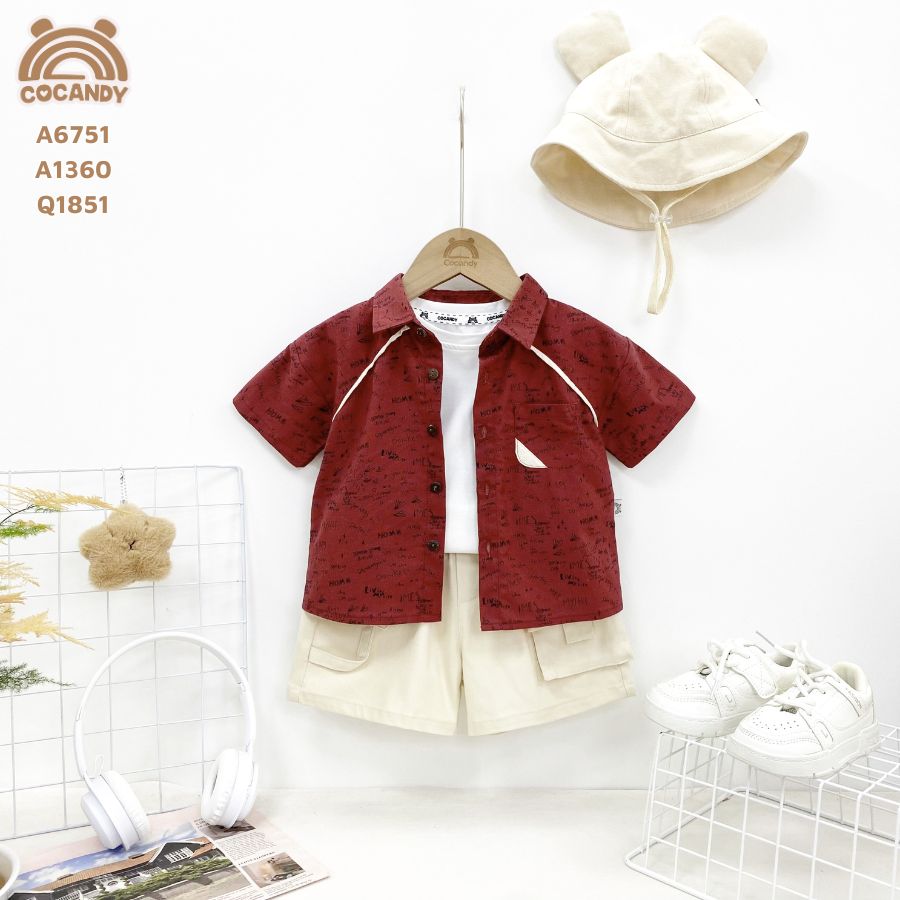 Áo cộc ĐỎ chữ phối TRẮNG_thumbnail_0