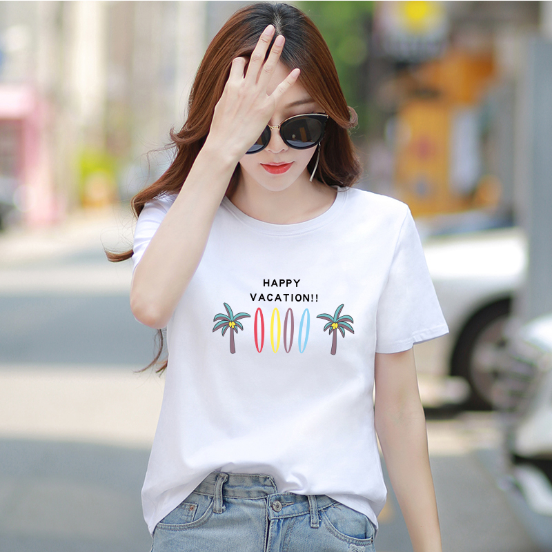 [Form Rộng] Áo thun nữ form rộng màu trắng in hình thời trang - LOZA G0037_thumbnail_3