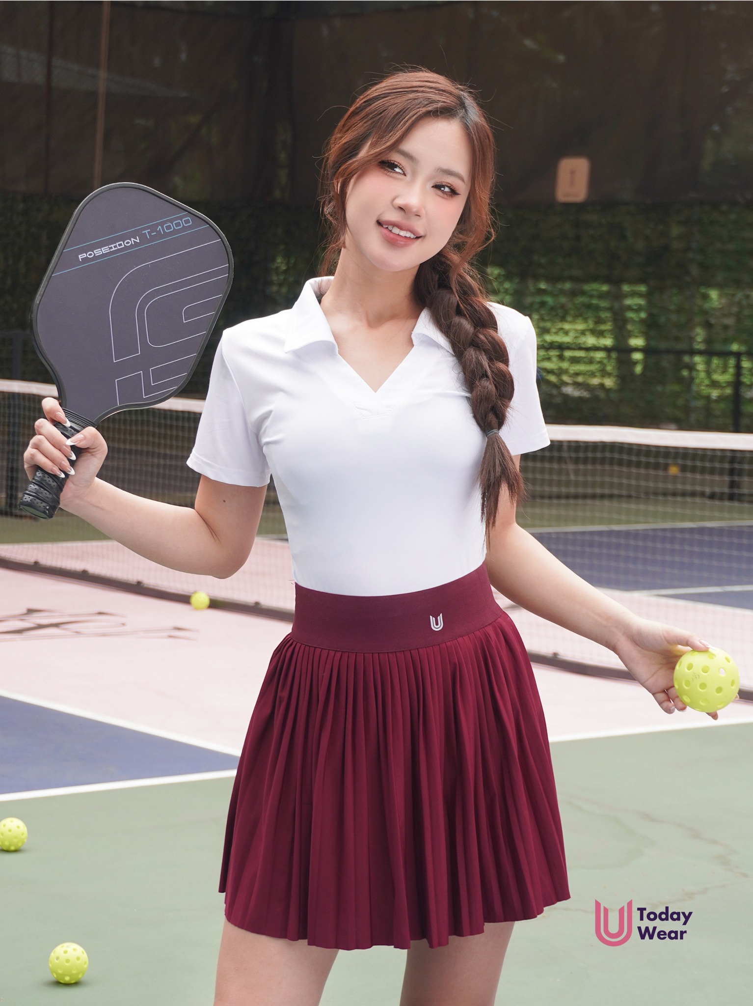 Chân váy ngắn xếp ly thể thao Meli Skirt_thumbnail_15