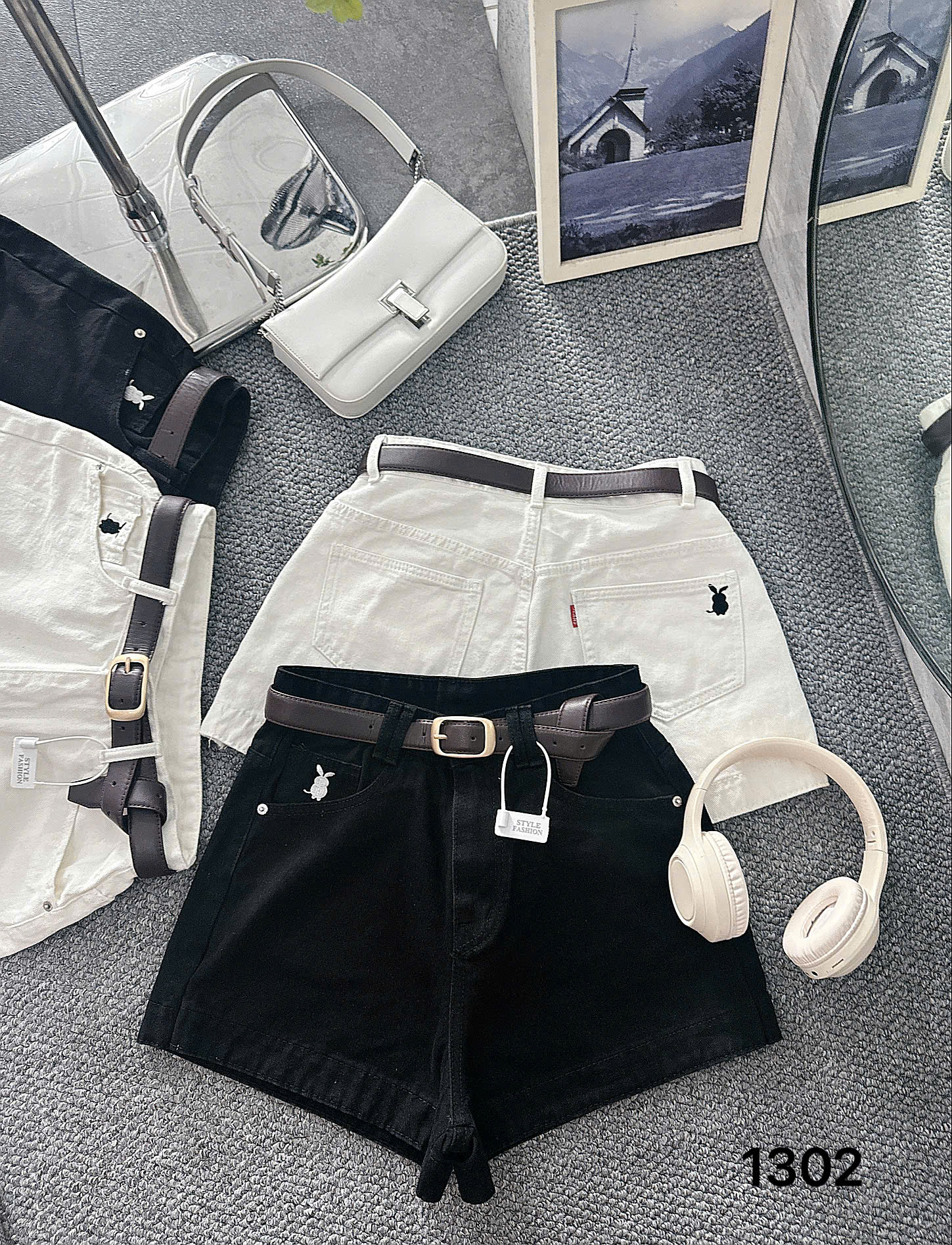 Quần short jean thêu thỏ kiểu bigsize QSJ1302 dành cho nàng béo mập từ 55-90kg_thumbnail_15