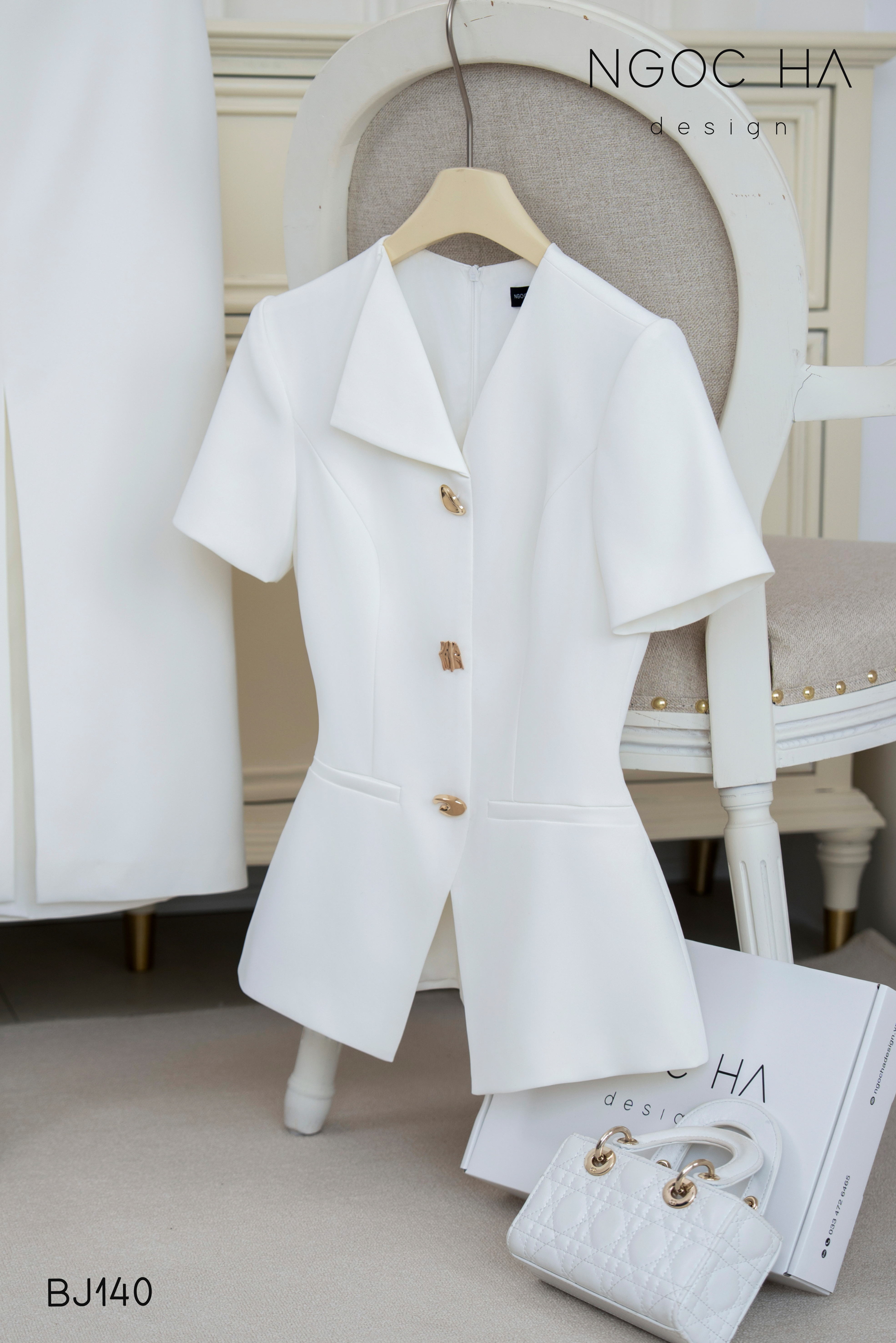 Maya Set_ Bộ Vest Cổ Bẻ Chân Váy Xẻ Màu Đen, Trắng BJ140_thumbnail_5