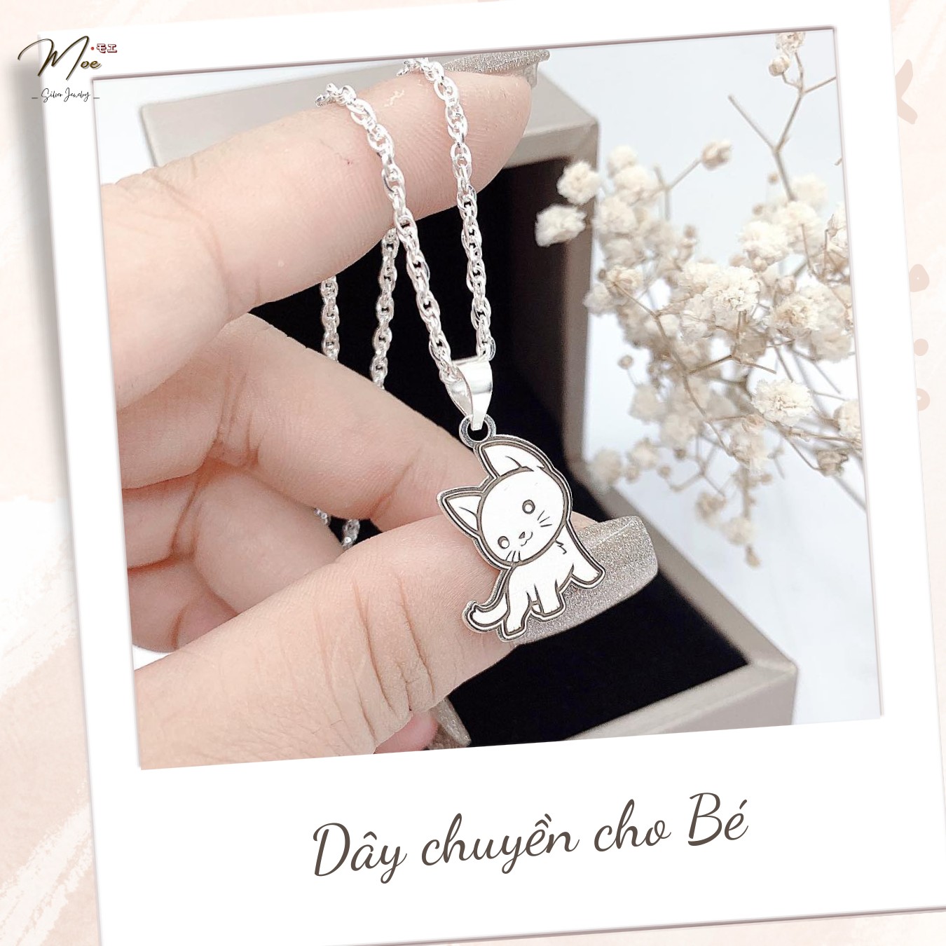 B63 - Dây chuyền con giáp cho bé