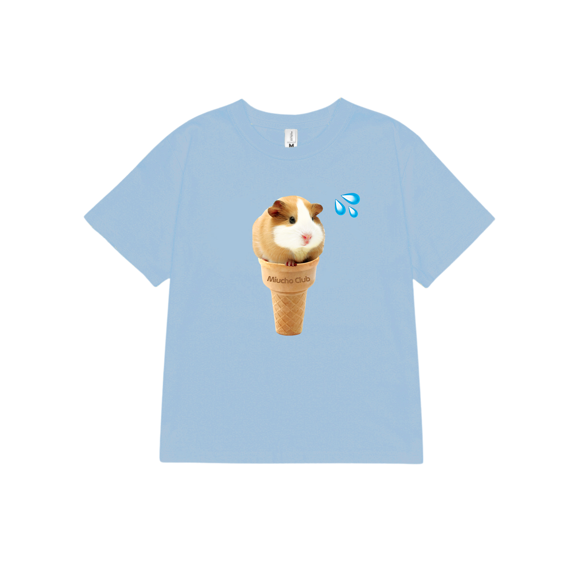 Áo Thun baby tee form ôm ABD1346 Miucho vải cotton co giãn in mix_thumbnail_7