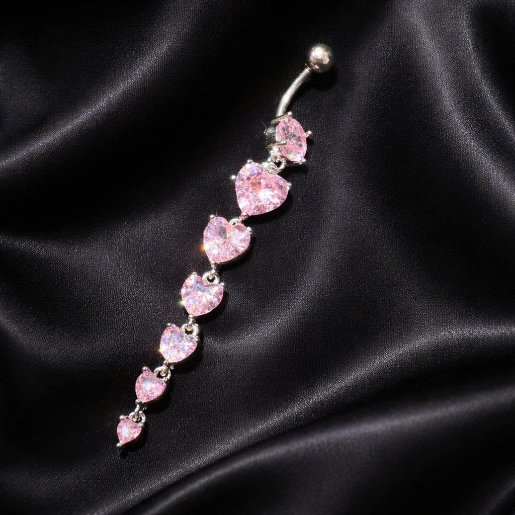 Rốn tim hồng rơi