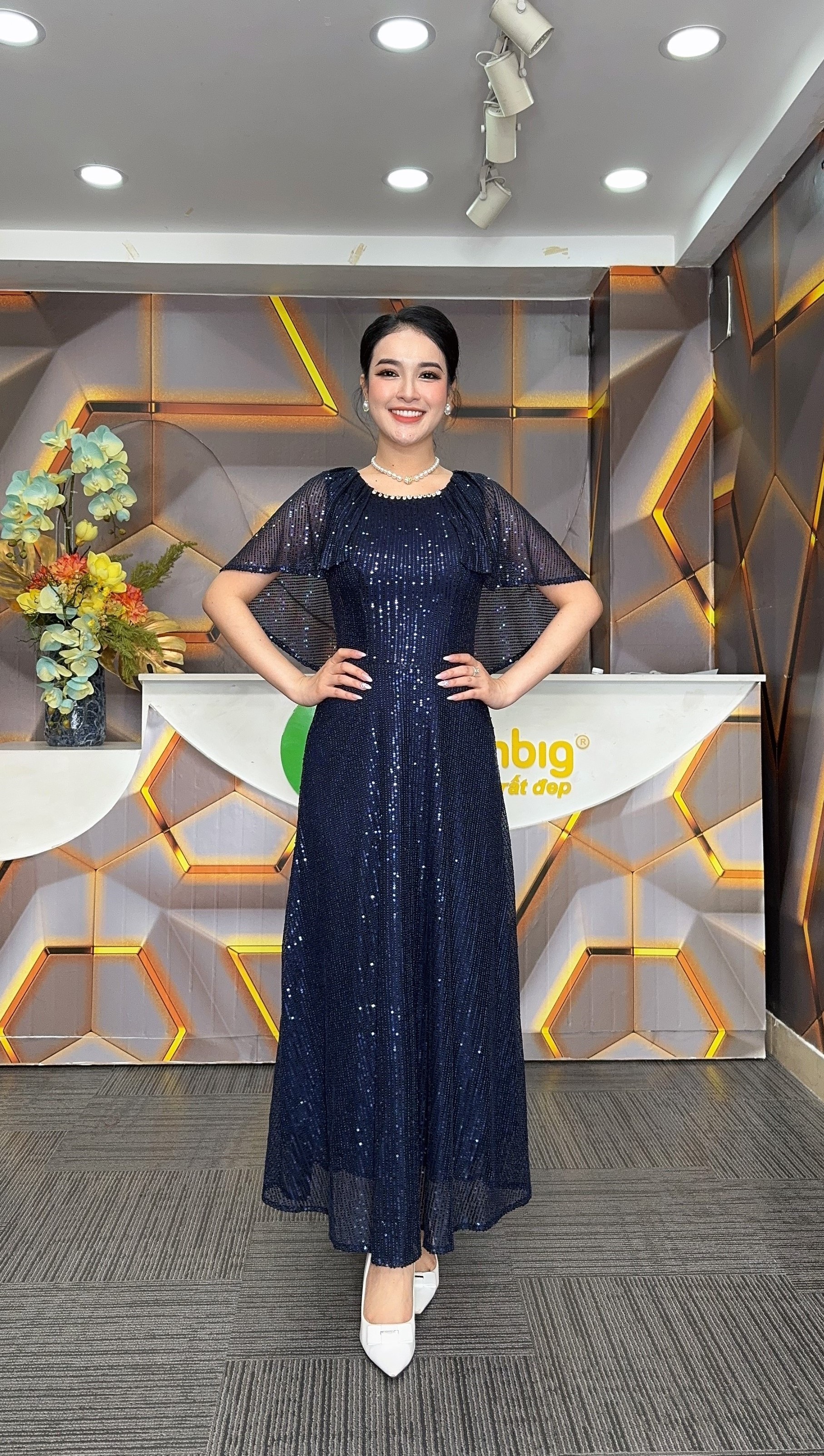 Đầm xòe - Y1845 - Thương hiệu Zonbig_thumbnail_4