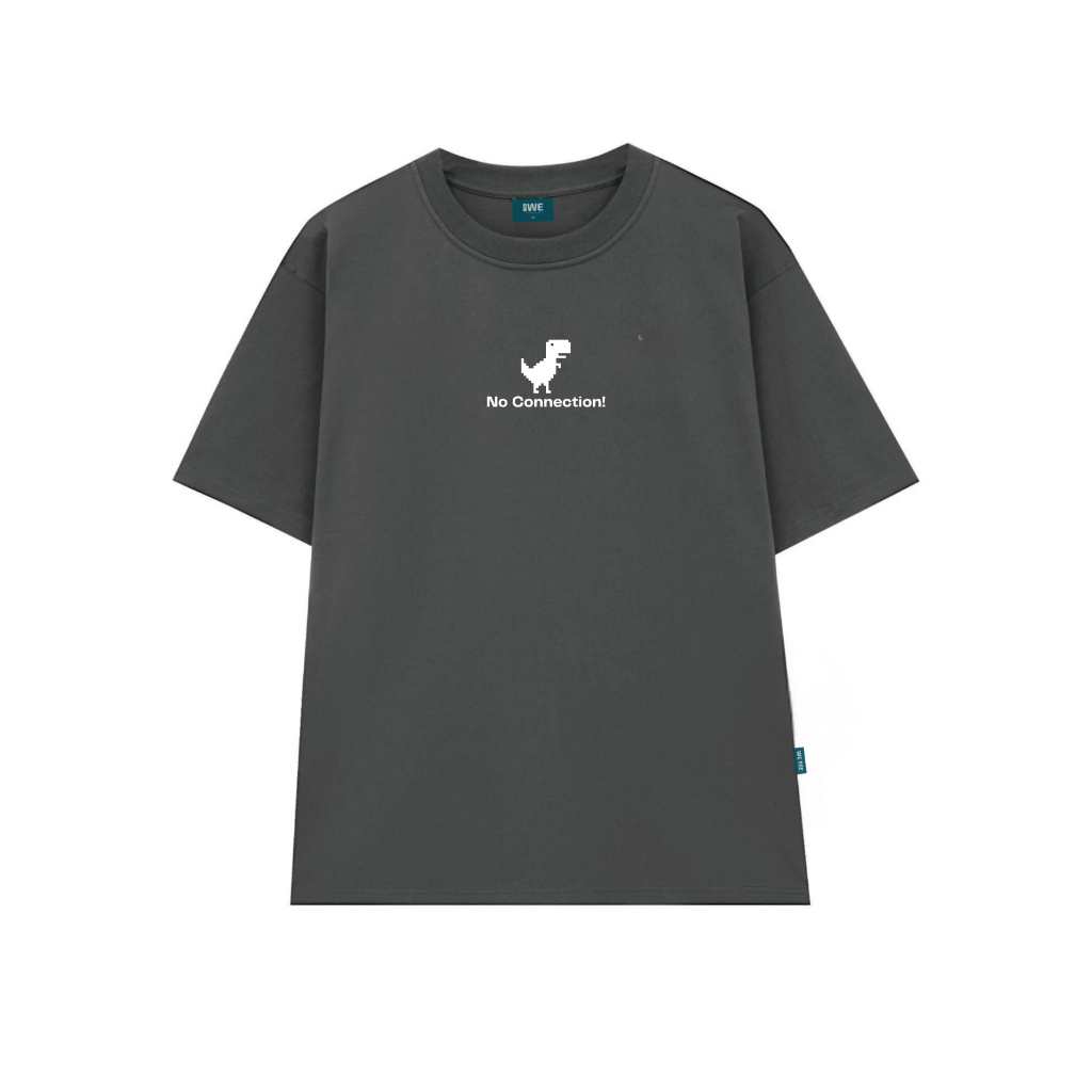 Áo thun unisex nam nữ local brand 𝐖𝐞 𝐓𝐞𝐞 No Connection dáng oversize rộng- WU0833_thumbnail_3