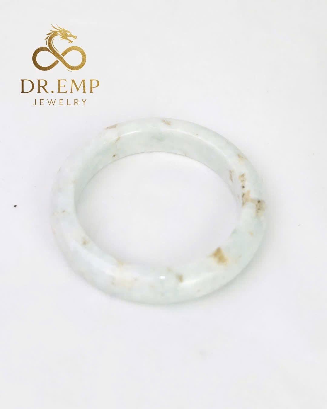 Vòng cẩm thạch bản hẹ type A chất nếp - Ngọc Quý_thumbnail_2