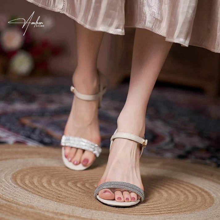 Giày Sandal Cao Gót Nữ Quai Đính Đá Lấp Lánh – CG21_thumbnail_2