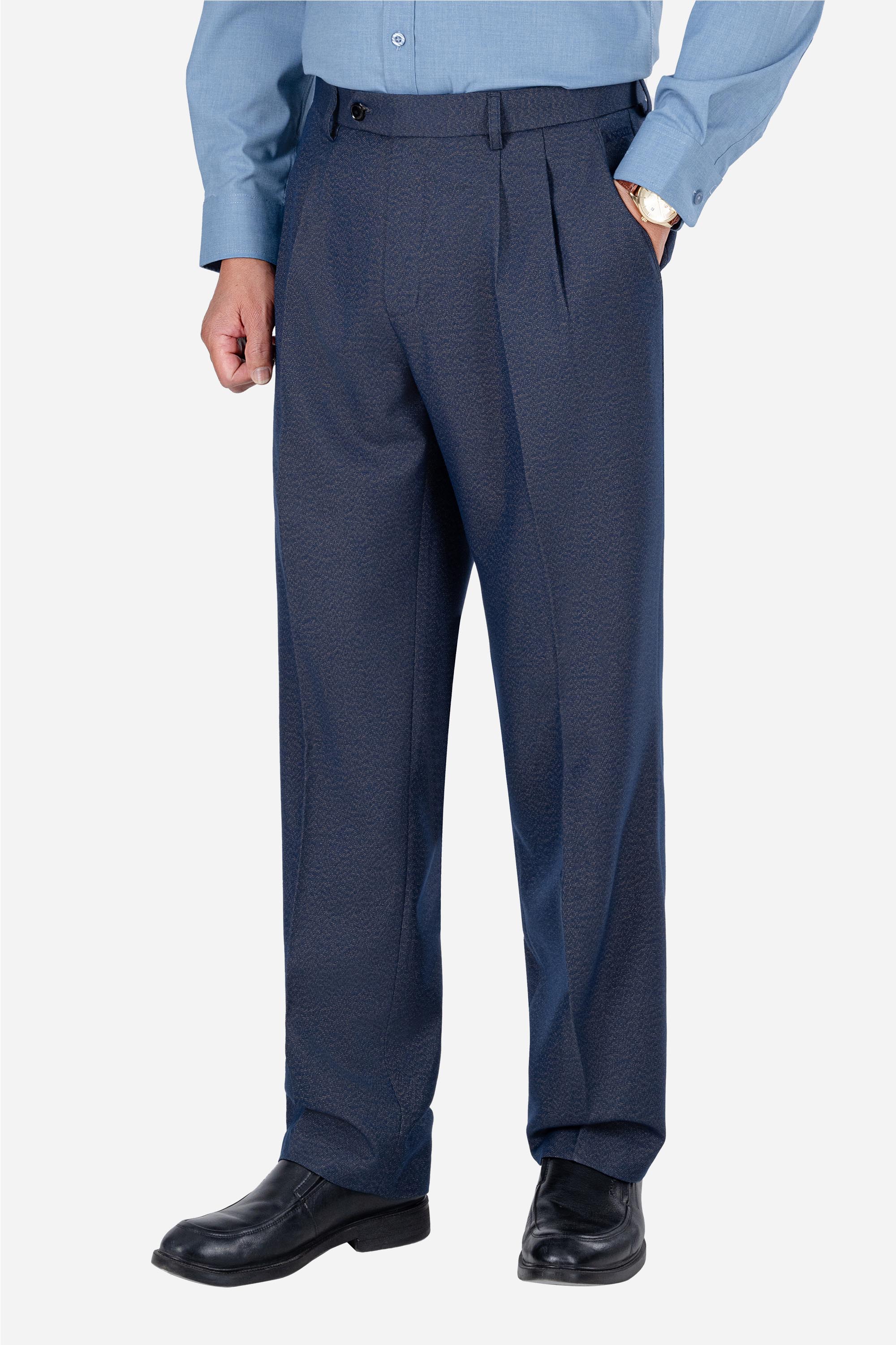 Quần Âu 2 Li Nam Trung Niên ANCHI Vải Đốm Cao Cấp Phom Suông Ống Rộng_thumbnail_32