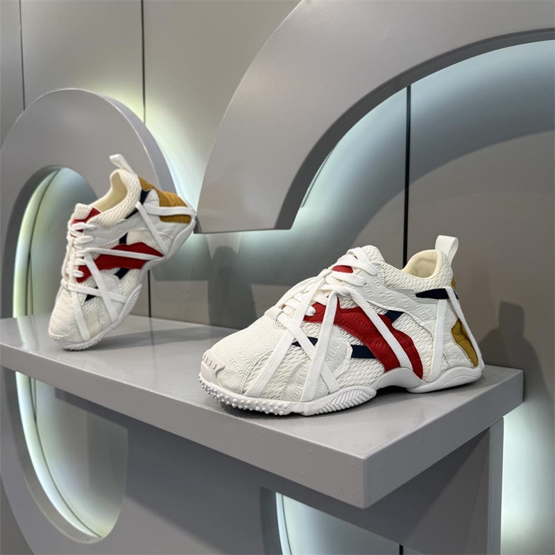 GA351 - Giày thể thao nam lưới retro đế dày phong cách thời trang hè 2025