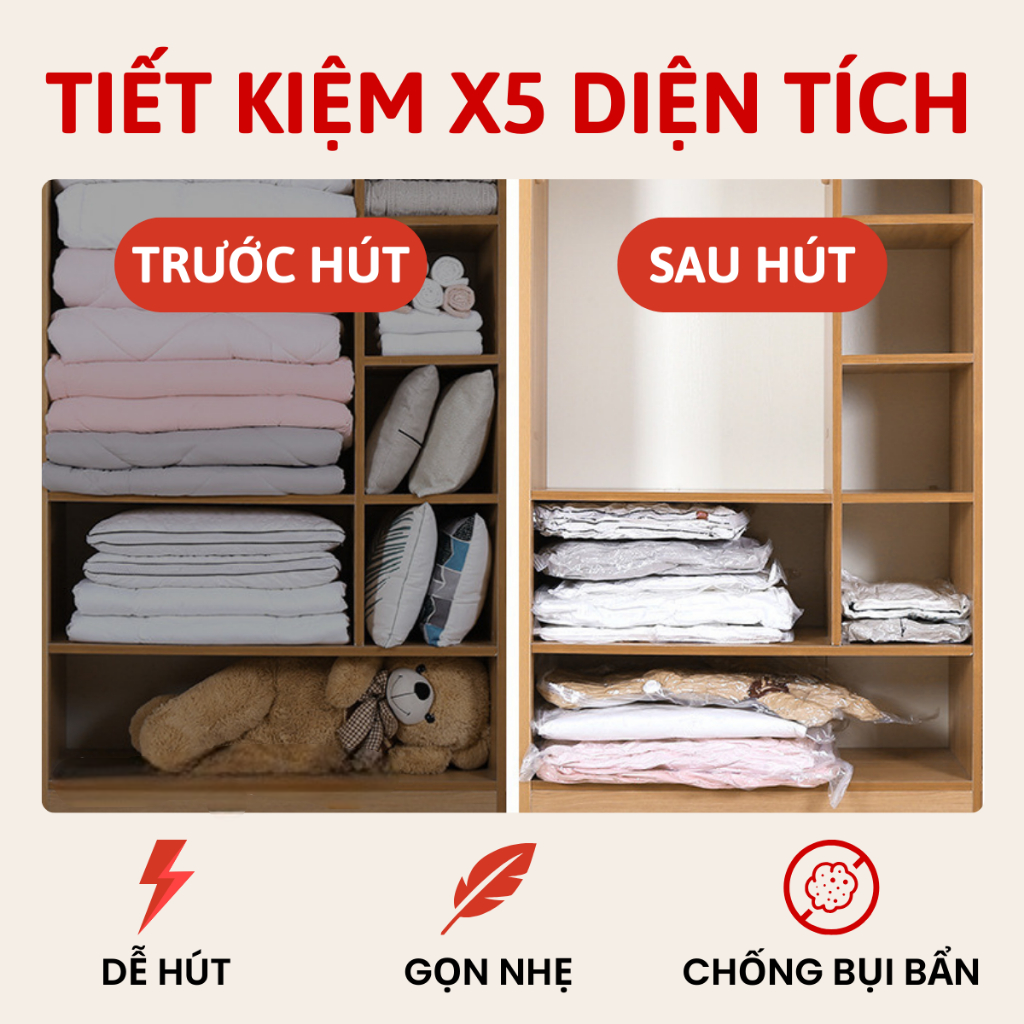 Combo Túi Hút Chân Không Đa Năng