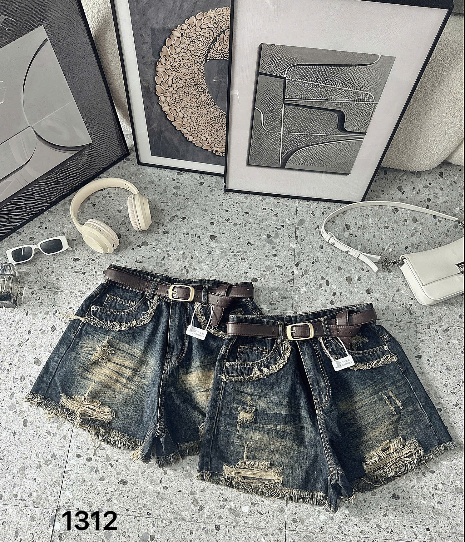 BIGSIZE NỮ- Quần short ngắn túi kiểu T-QSJ1312_thumbnail_3