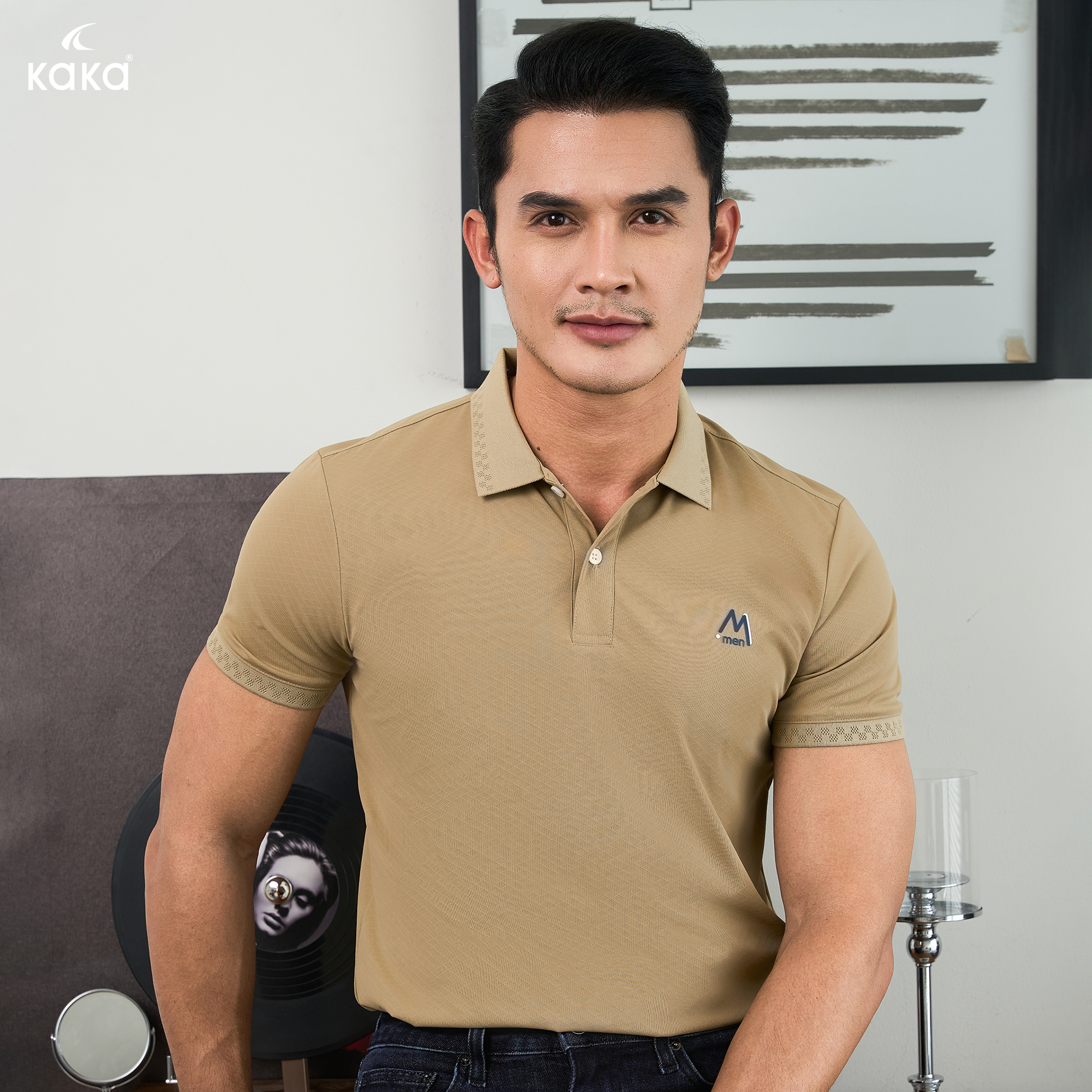 Áo Polo KaKa In Nổi Chữ Men_thumbnail_6