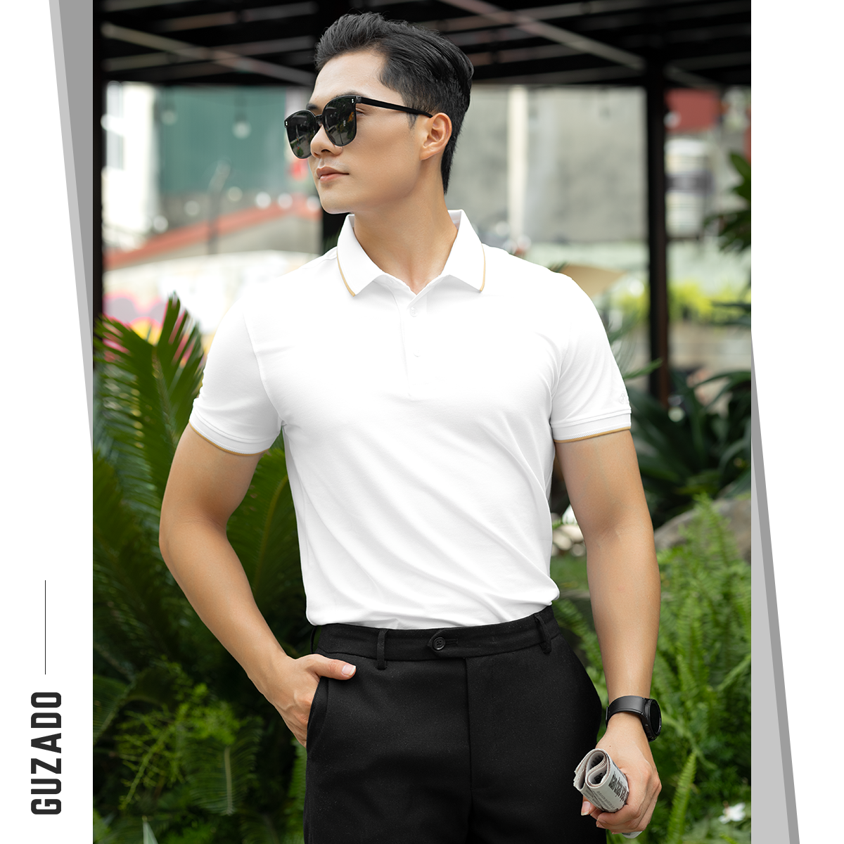 Áo Polo Nam Guzado Vải Coolmax Cá sấu Co Giãn MPS207_thumbnail_18