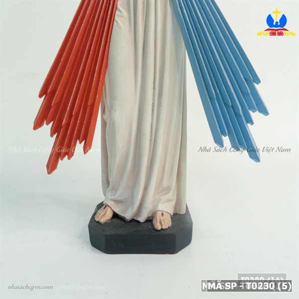 Tượng Chúa Thương xót giả cổ 25cm_thumbnail_2