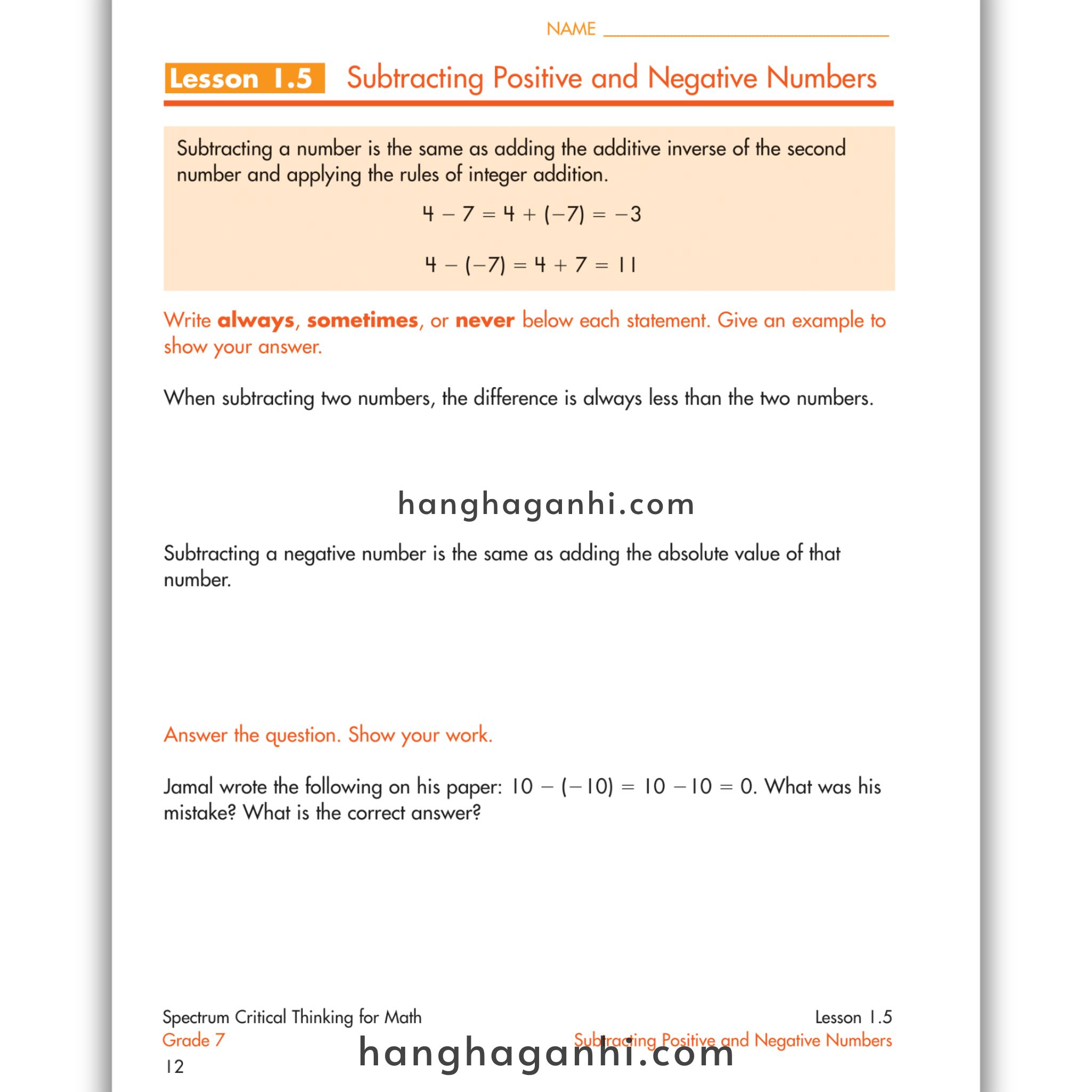 Sách Spectrum Critical Thinking for Math Workbook Grade 7_thumbnail_7