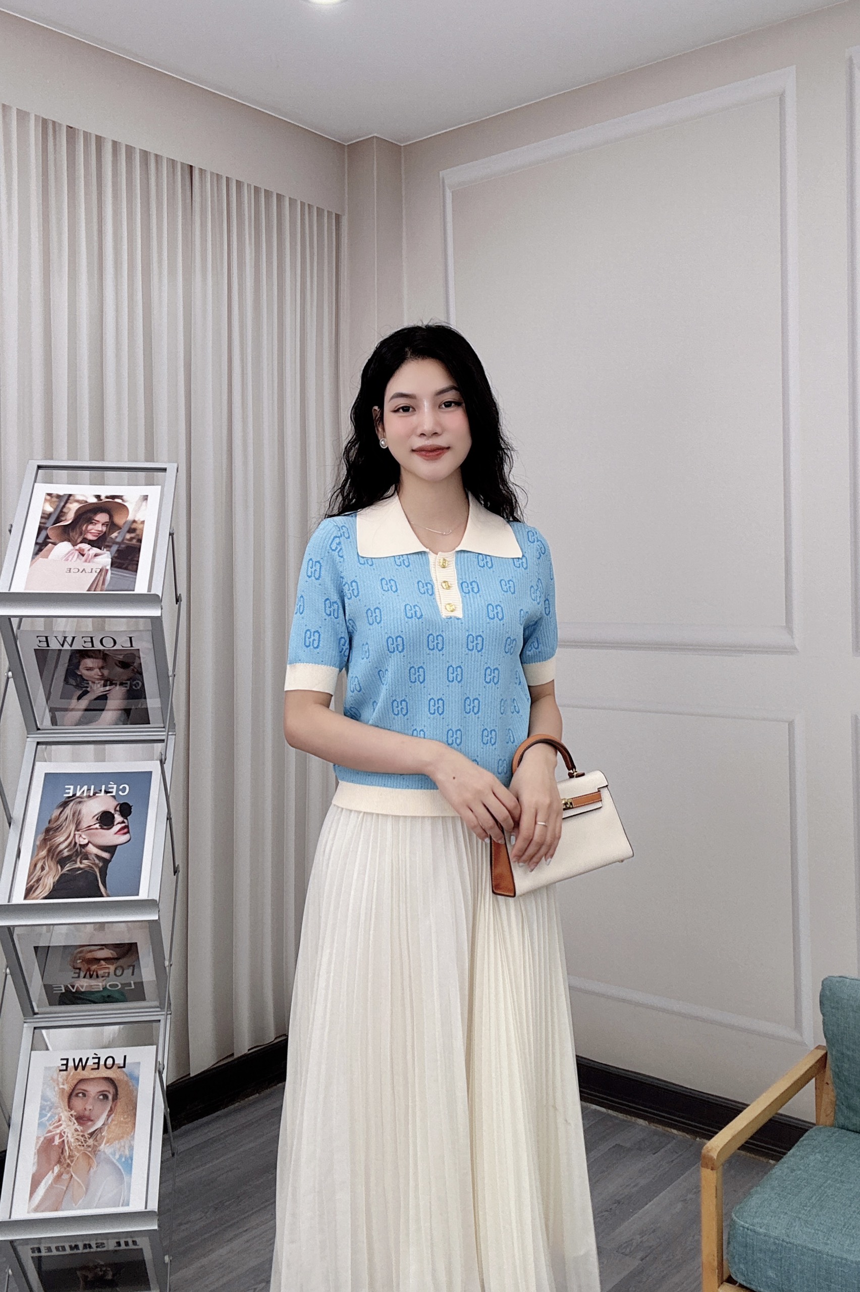 Áo Len Mongtoghi GG Kiểu Dáng Polo Hot Trend_thumbnail_2