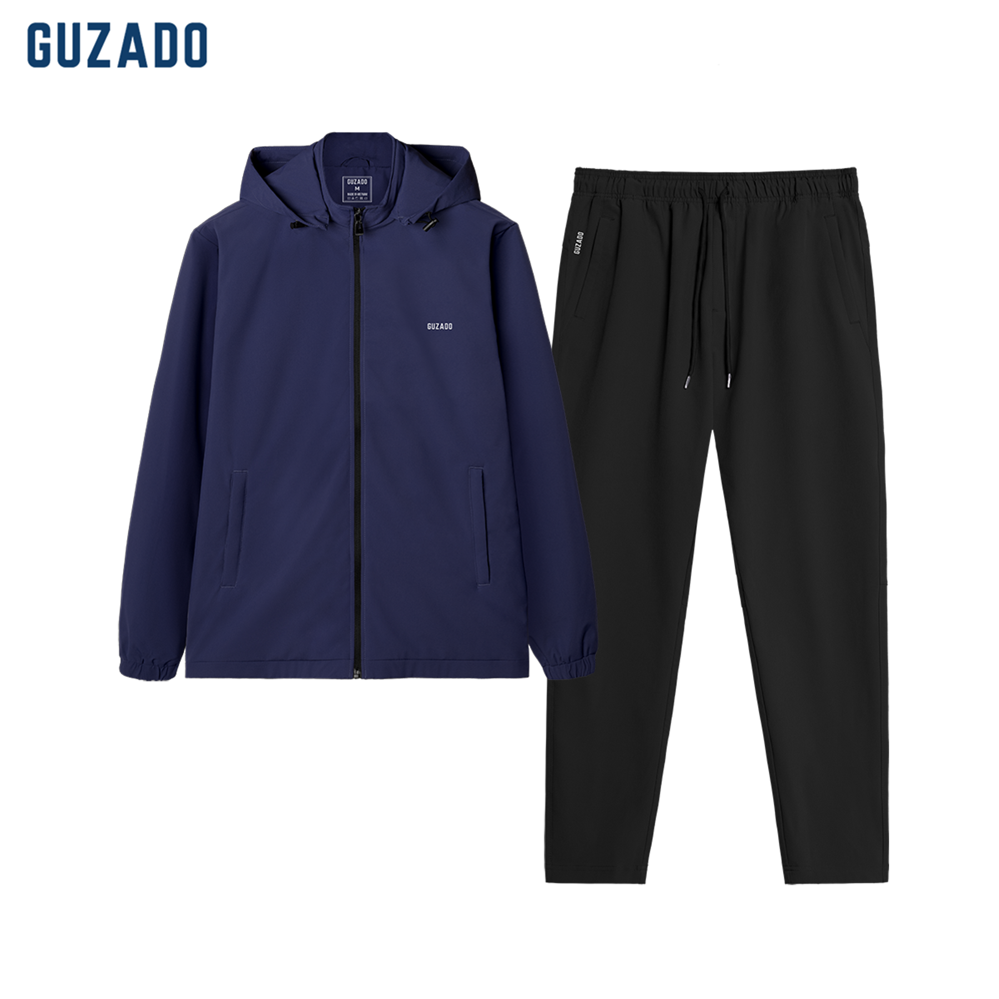 Bộ Quân Áo Gió Thu Đông GUZADO Cản Gió, Cản Bụi BGD01_thumbnail_2