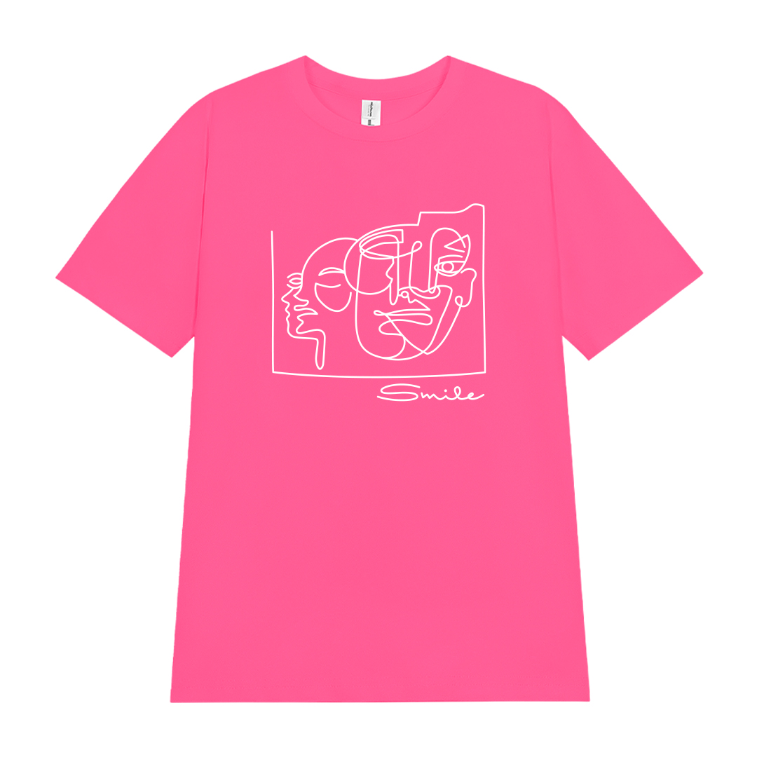 Áo thun nữ form vừa regular tôn dáng ARD1519 Miucho Chic chất vải cotton co giãn tay ngắn in artwork_thumbnail_15