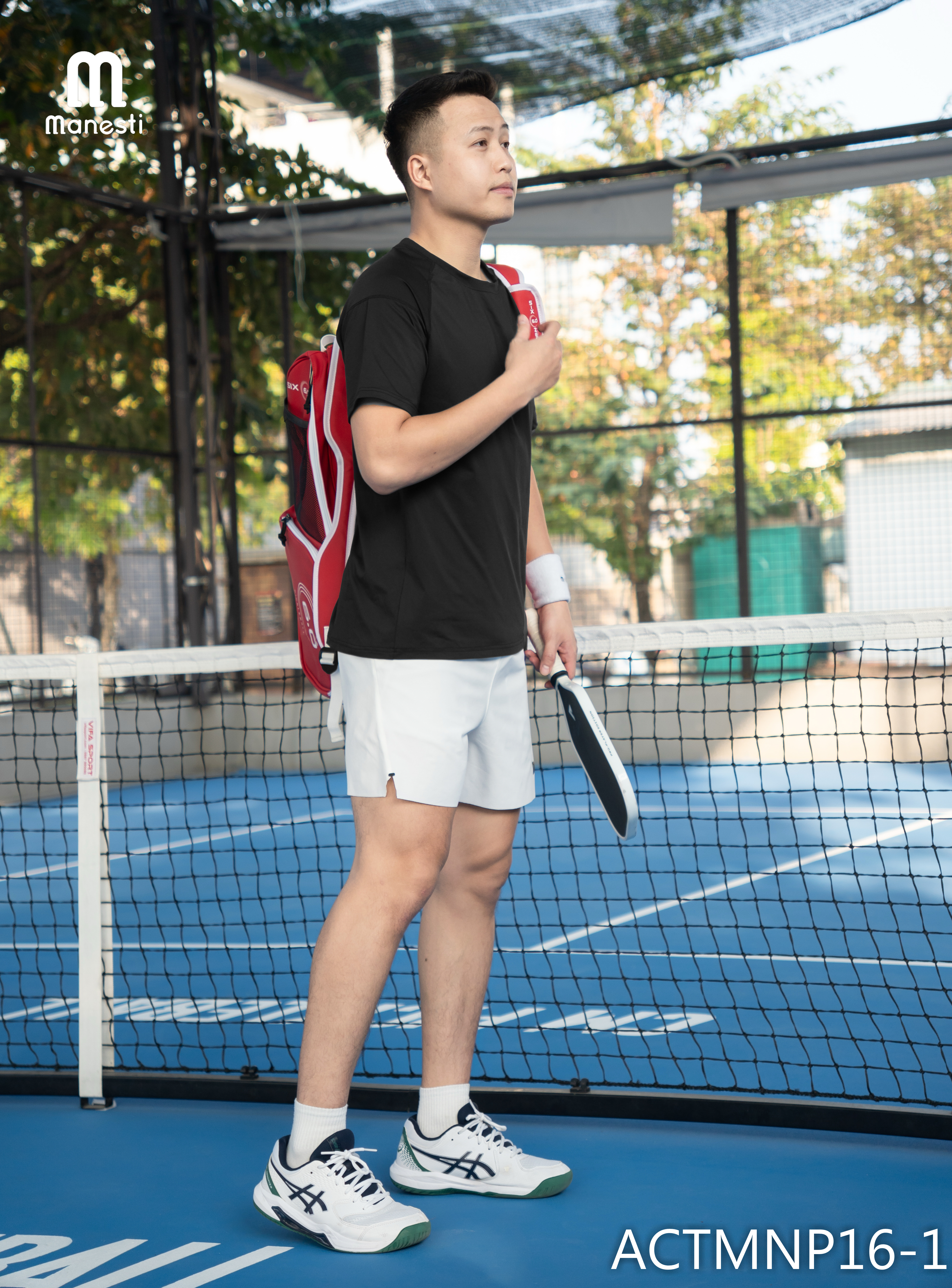 Áo thun thể thao nam chơi Pickleball/Tennis CoolVent Manesti_thumbnail_14