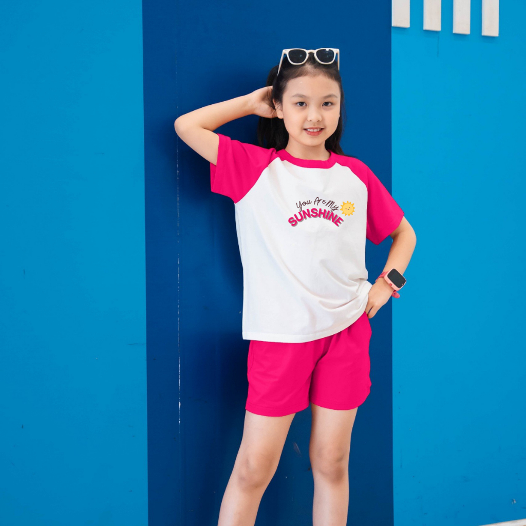 Bộ đồ bé gái phối màu in hình nhiều mẫu - Loza Kids G0186_thumbnail_9