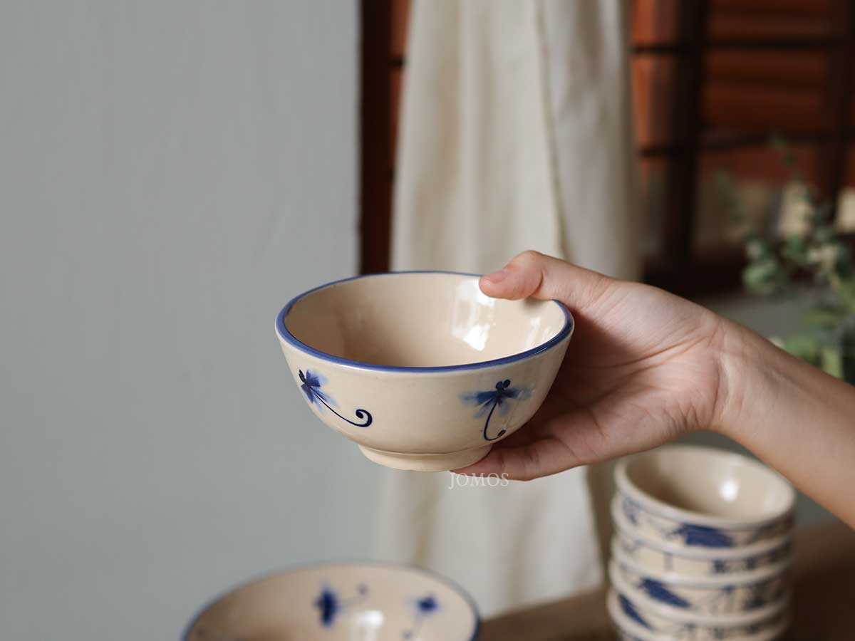 Chén cơm chuồn chuồn 12cm J000352