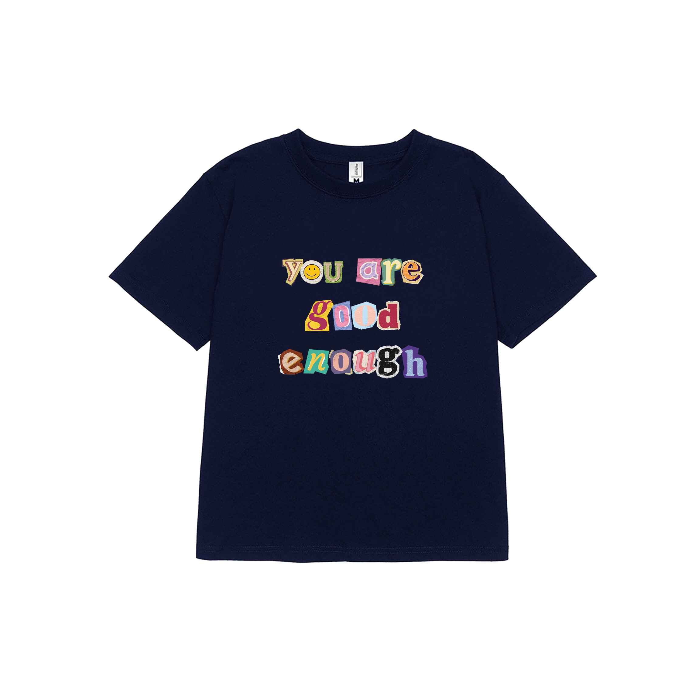 Áo baby tee form ôm nhiều sắc màu 2247 Miucho cổ tròn vải cotton 4 chiều co giãn thoáng mát in mix