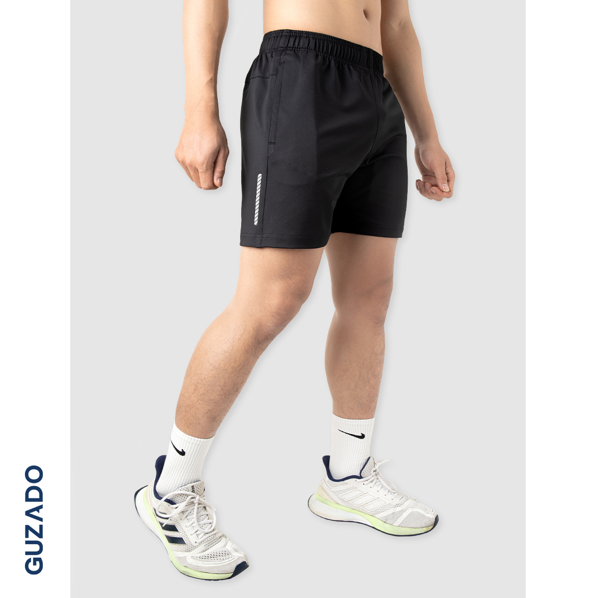 Quần Short Thể Thao Nam GUZADO Vải Thun Lạnh Siêu Co Giãn MSR10_thumbnail_8