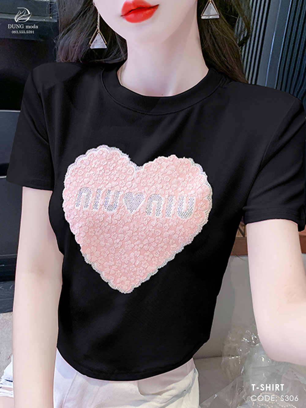 Áo Thun Quảng Châu S306 - Đen 6761_thumbnail_1