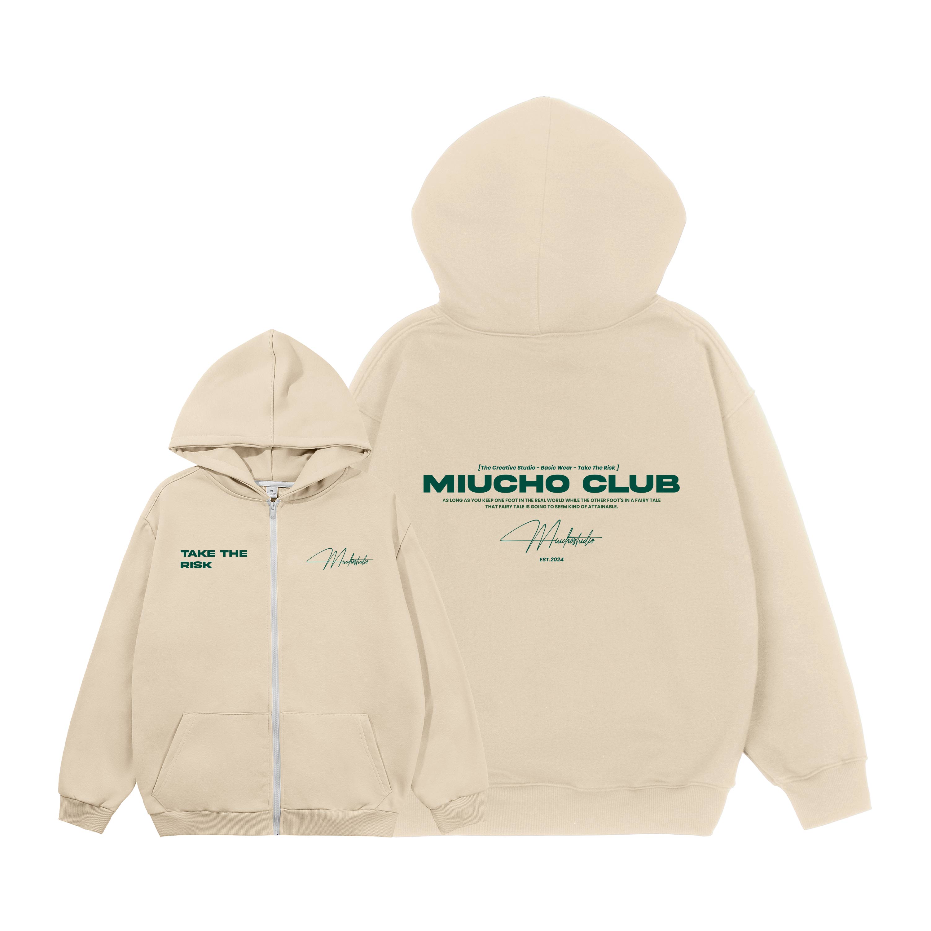 Áo hoodie zip nam local brand form rộng HZD1578 Miucho Club vải nỉ chân cua dày dặn mũ rộng in basic_thumbnail_7