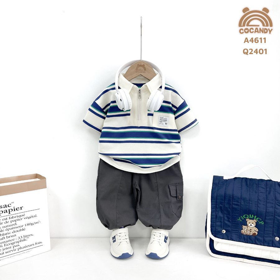 Quần dài GHI ĐẬM 1 túi cúc bo gấu_thumbnail_5