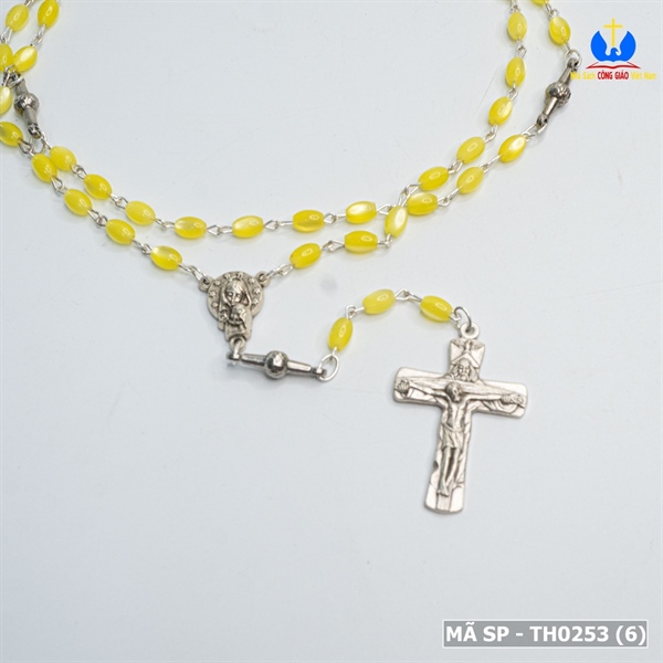 Chuỗi Mân côi 50 đá Itay (màu vàng)_thumbnail_1