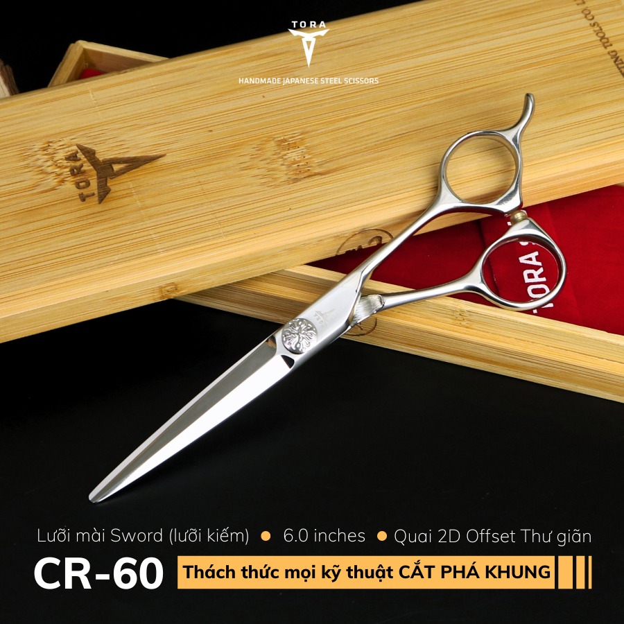 kéo cắt tóc Tora CR-60