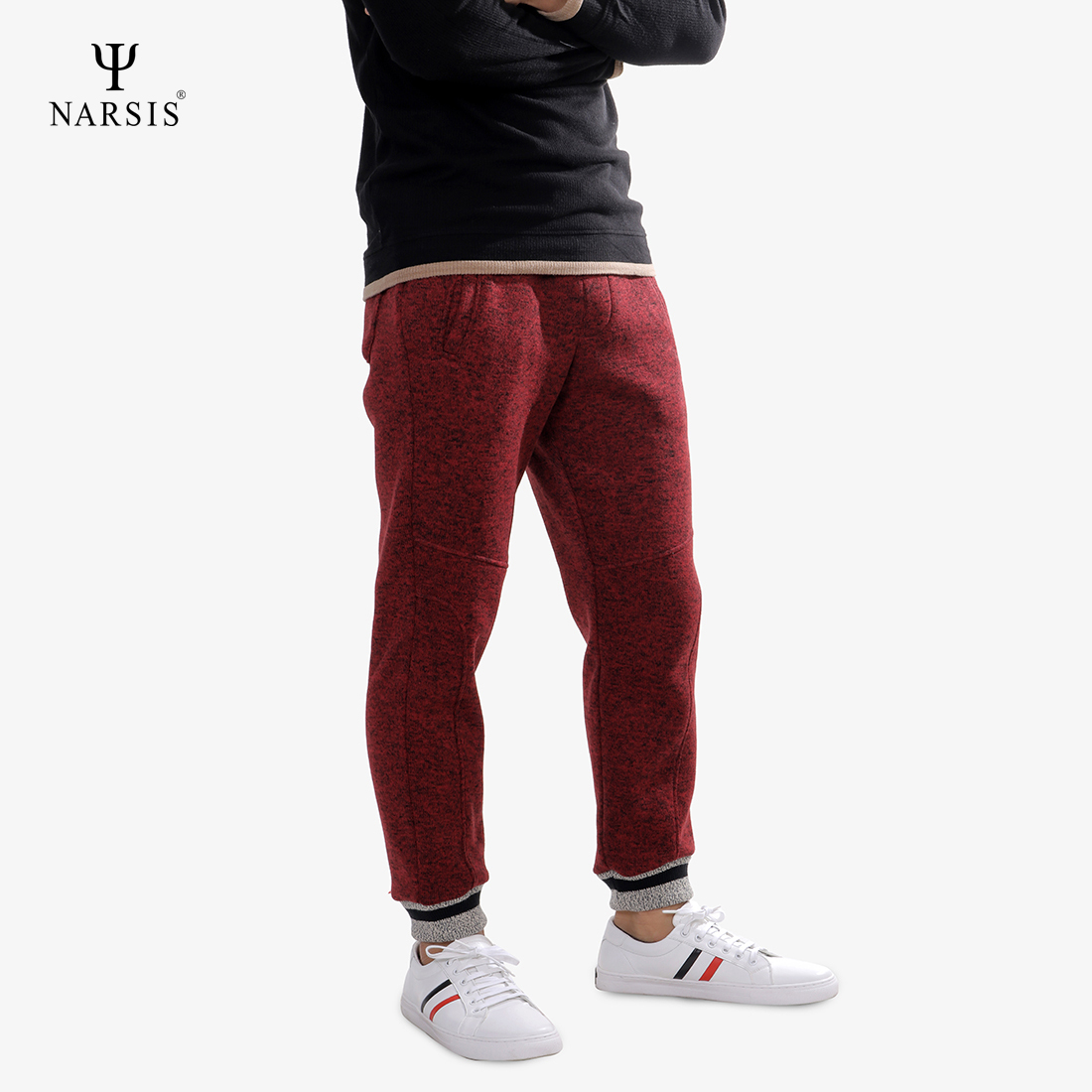 QUẦN DÀI NAM G8029B NARSIS VẢI LEN COTTON ẤM ÁP, THOÁNG MÁT, GIỮ ẤM TỐT, MỀM MẠI